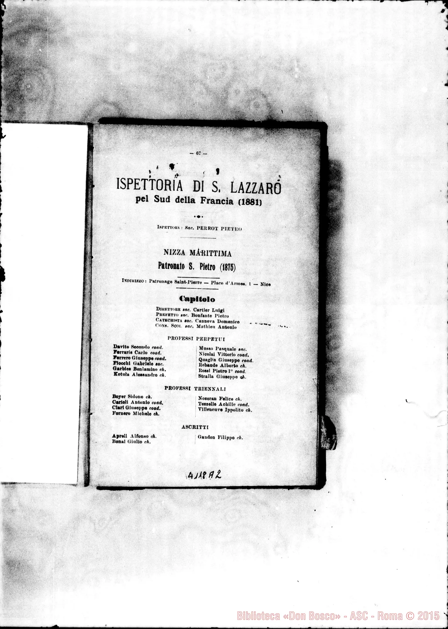 Fotogramma A 2 — 1901: Europa-Asia-Africa
