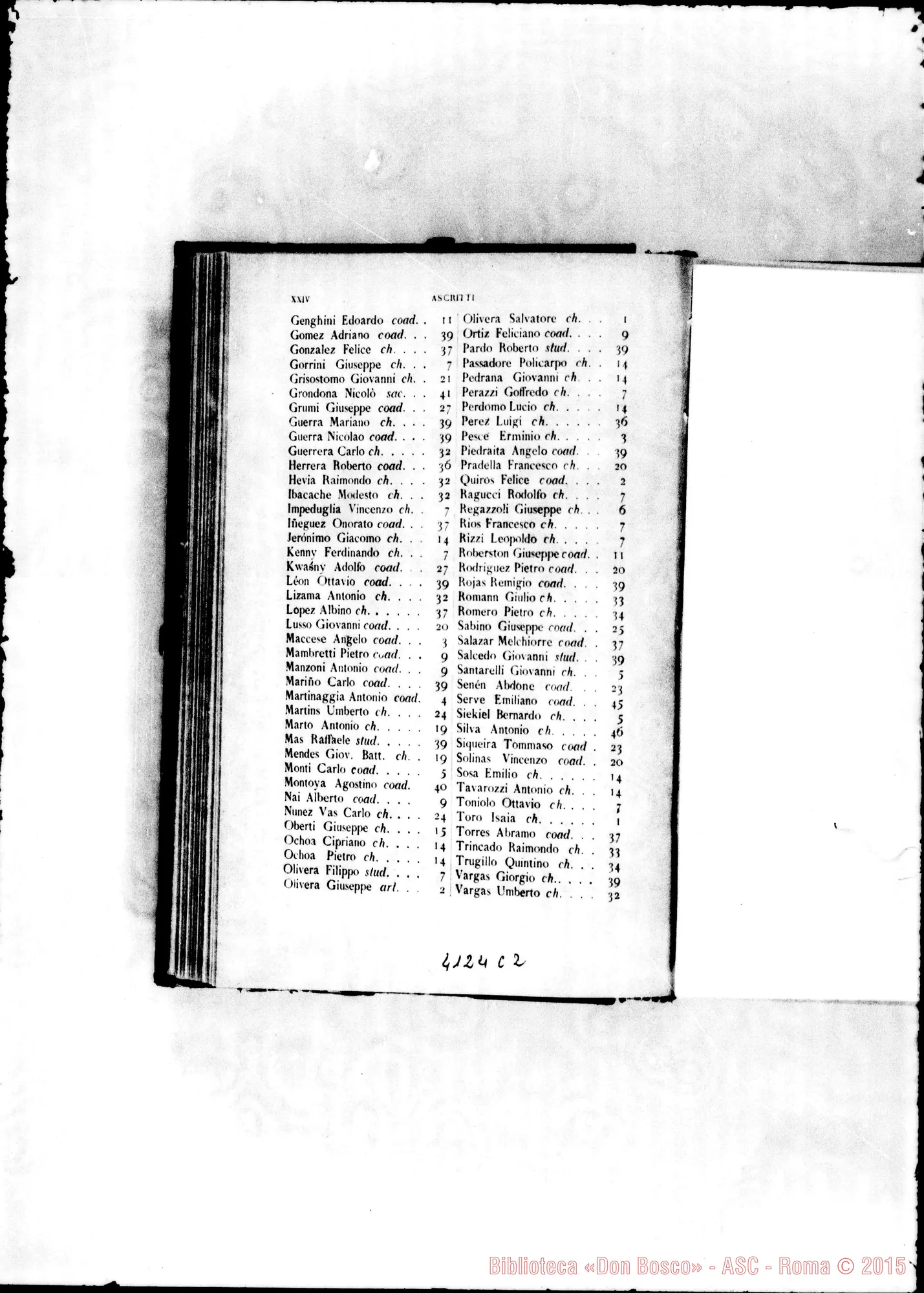 Fotogramma C 2 — America