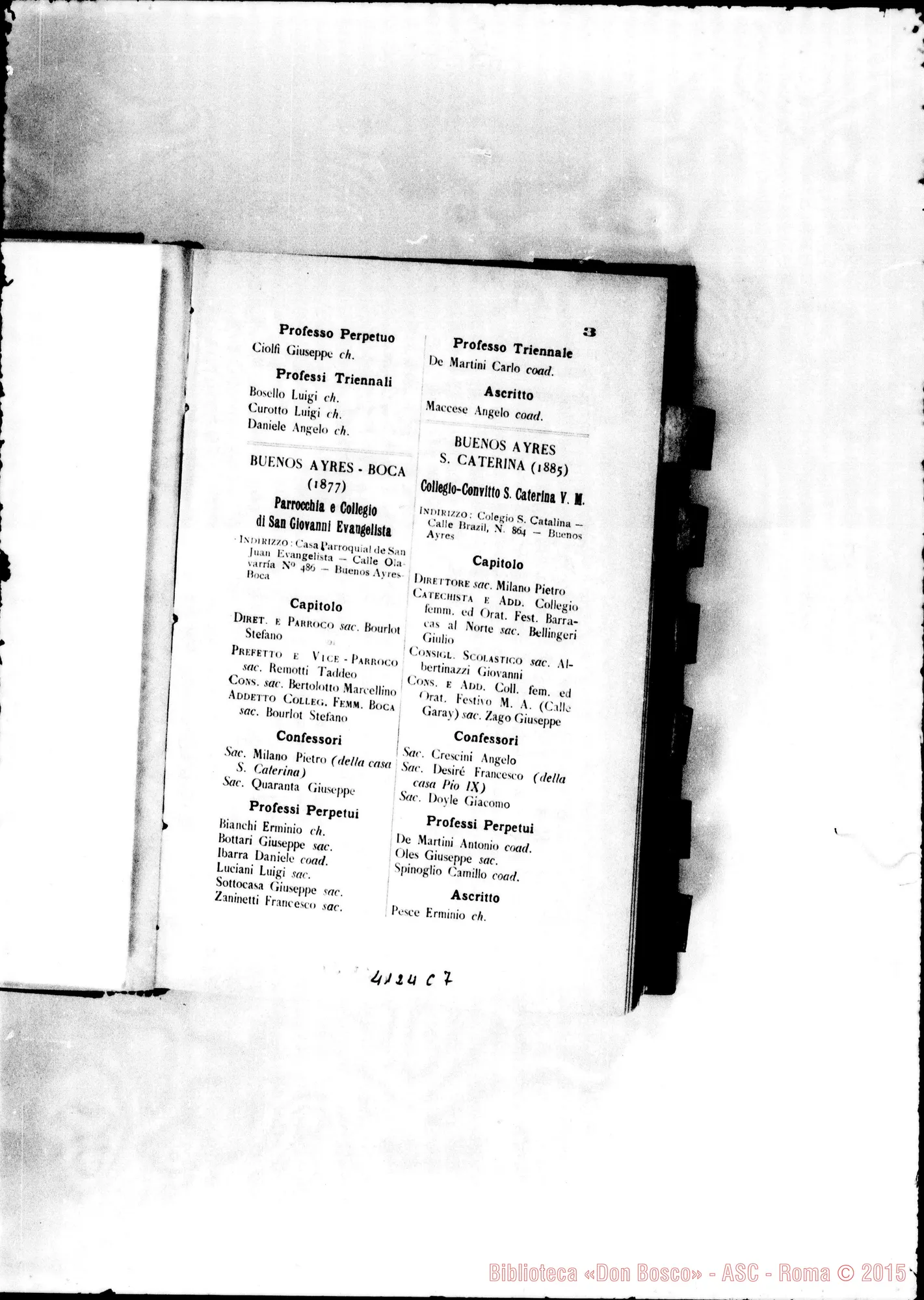 Fotogramma C 7 — America