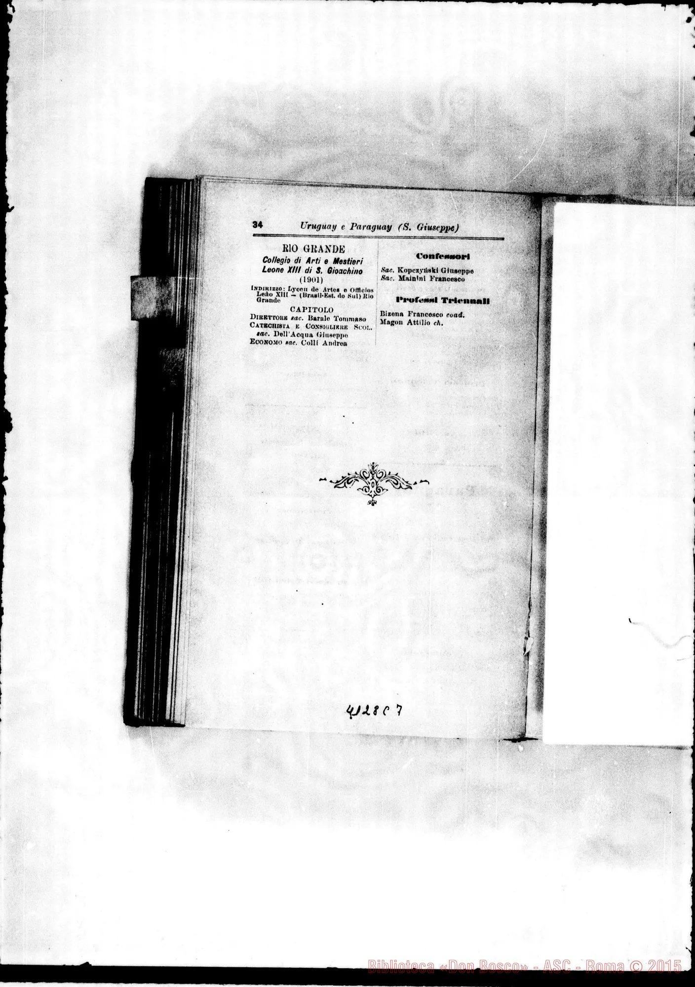 Fotogramma C 7 — America