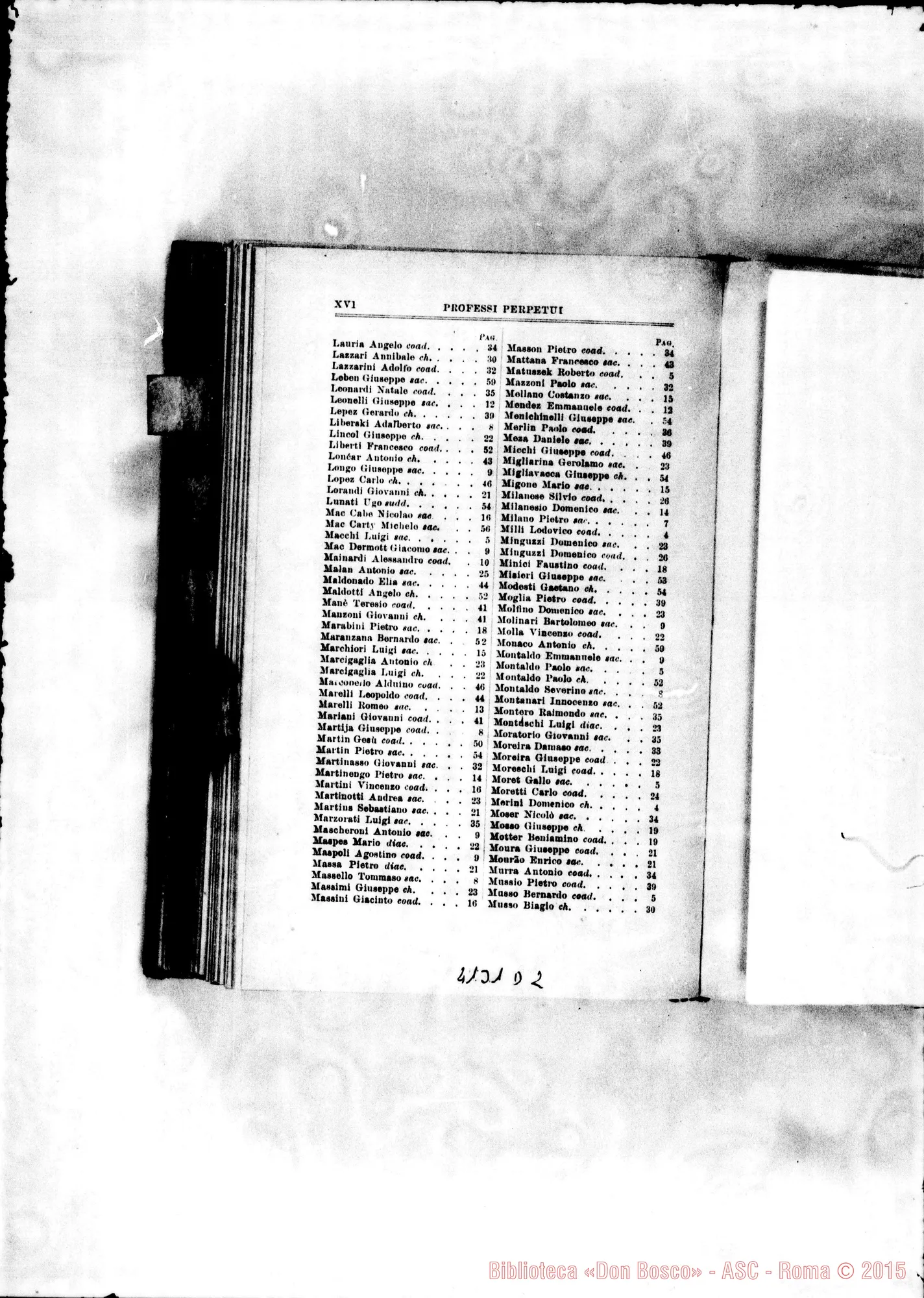 Fotogramma D 2 — America