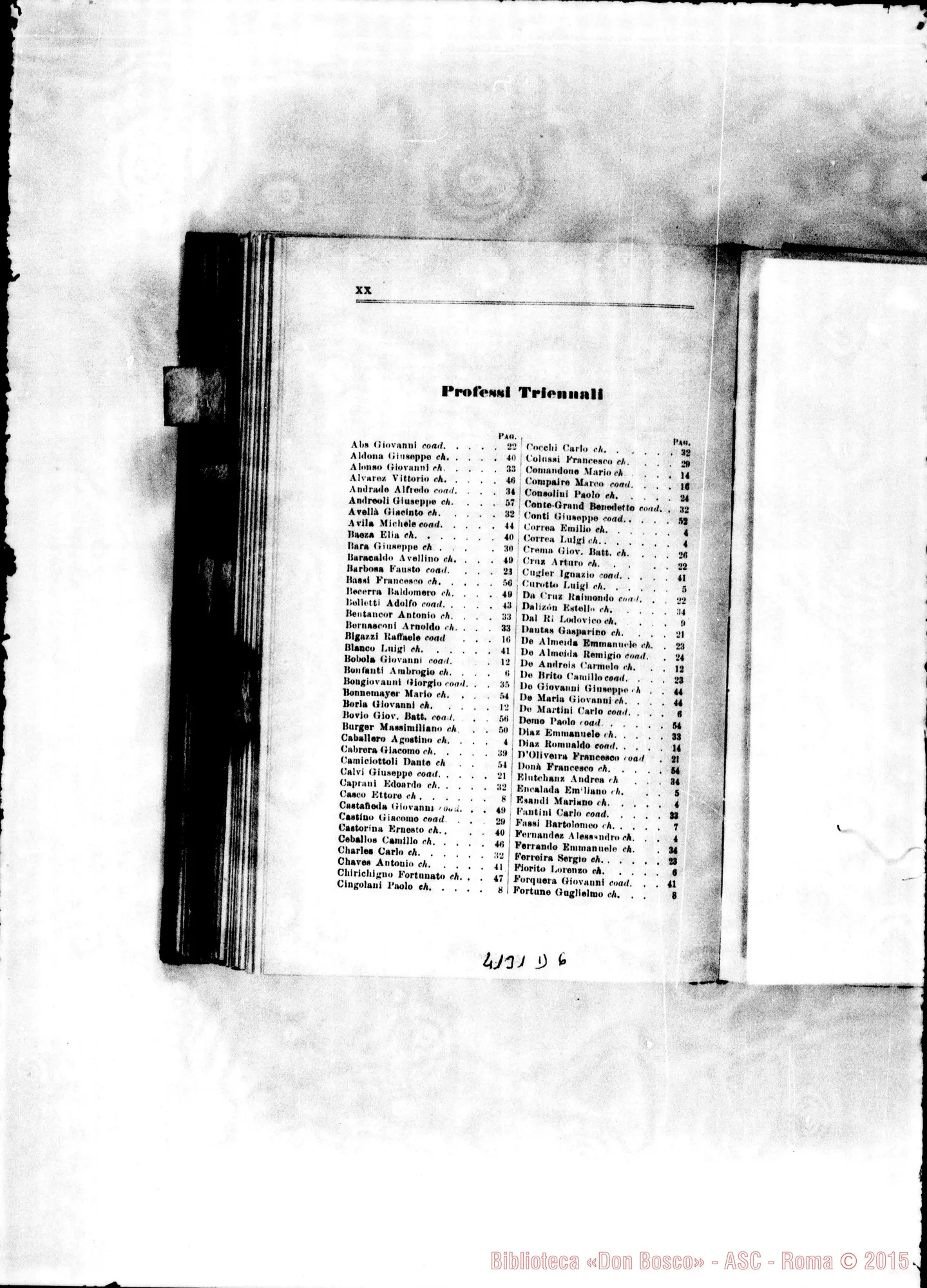 Fotogramma D 6 — America