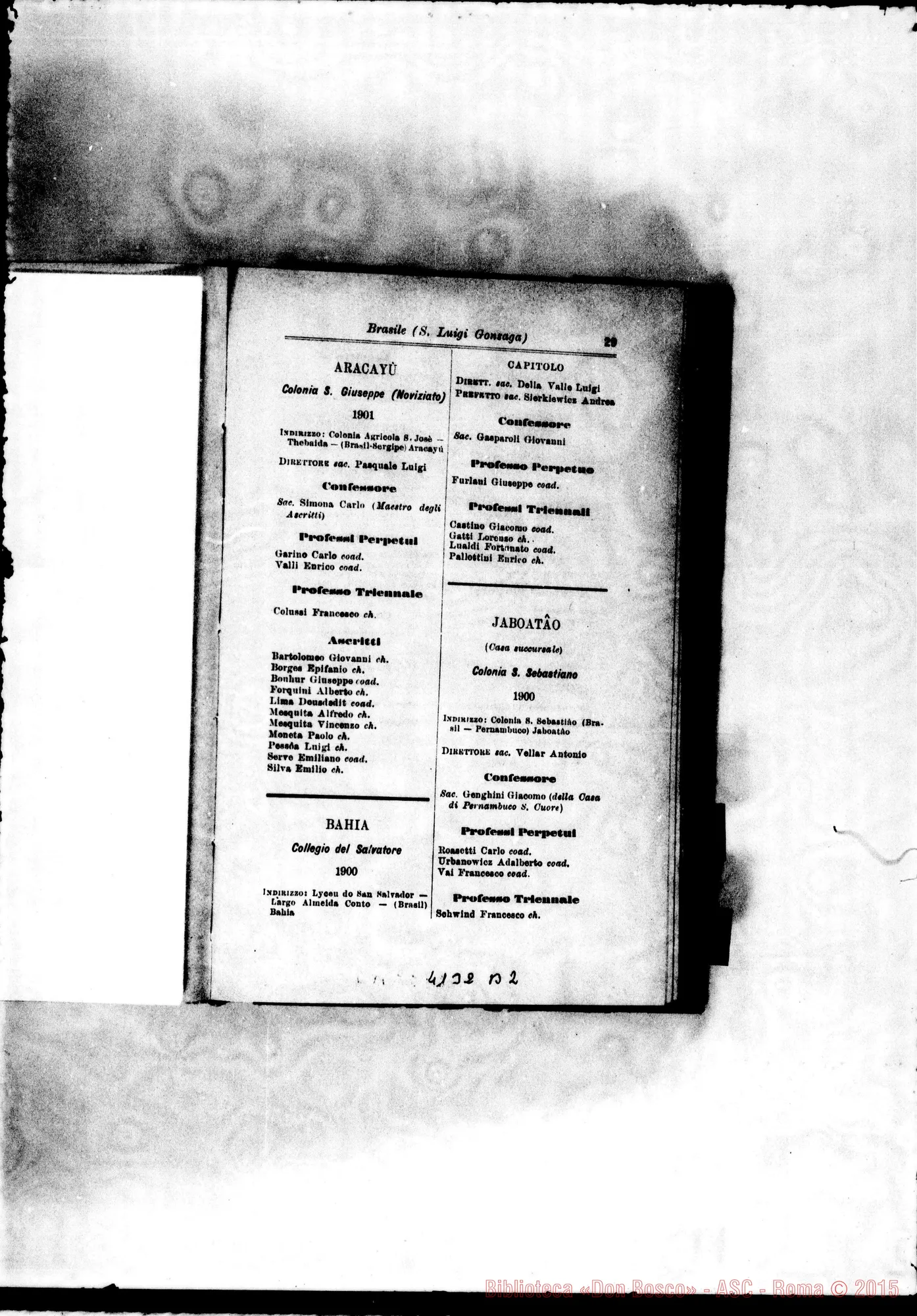 Fotogramma B 2 — America