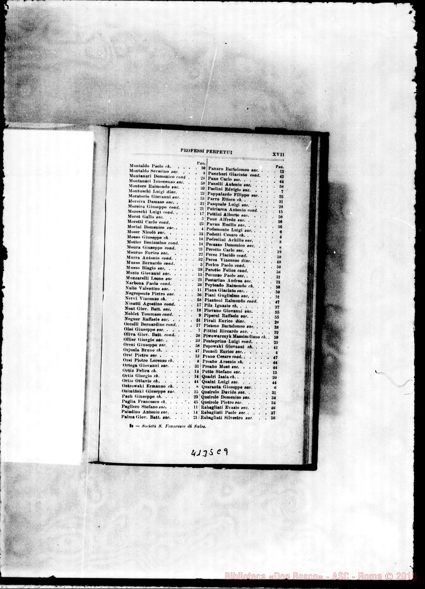 Fotogramma C 9 — America