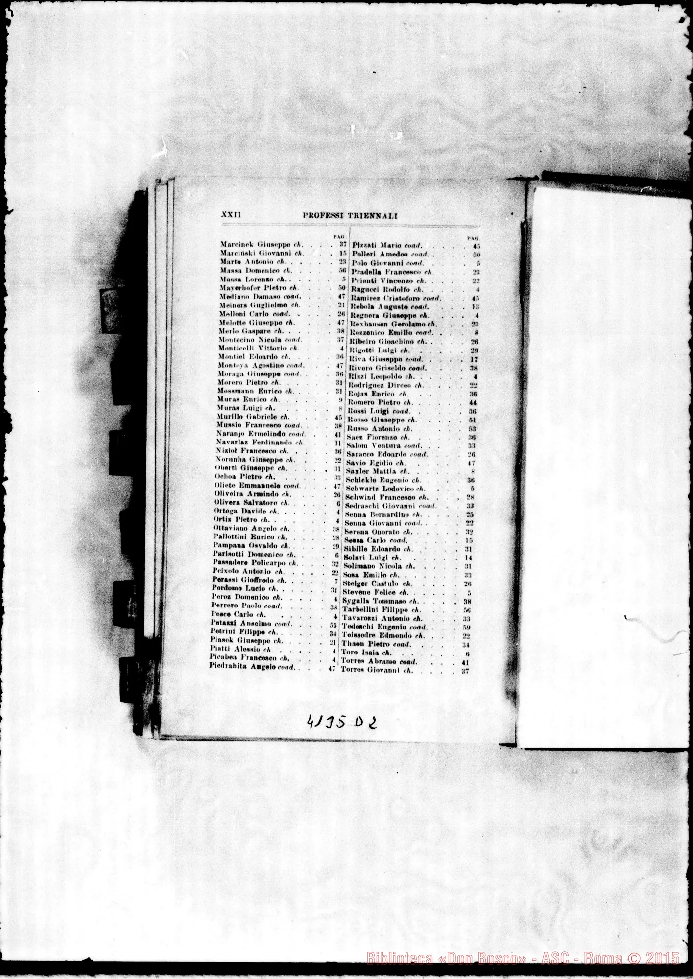 Fotogramma D 2 — America