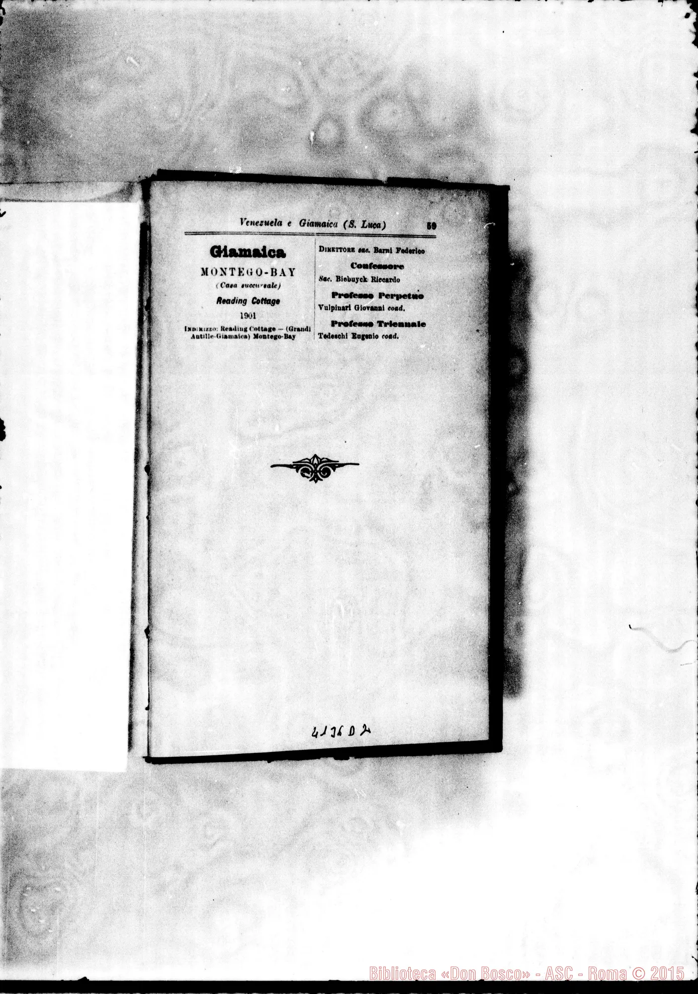 Fotogramma D 2 — America