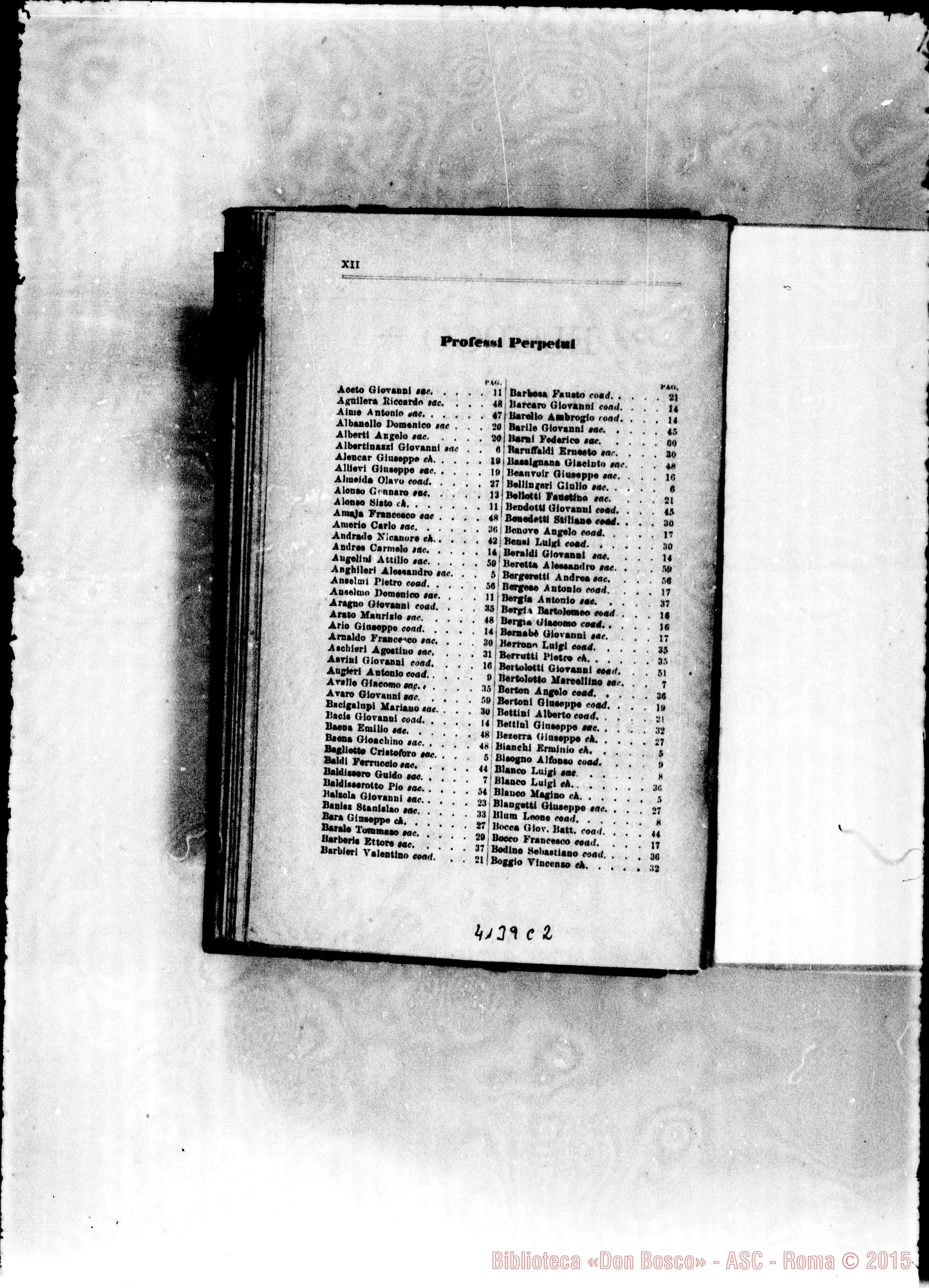 Fotogramma C 2 — America