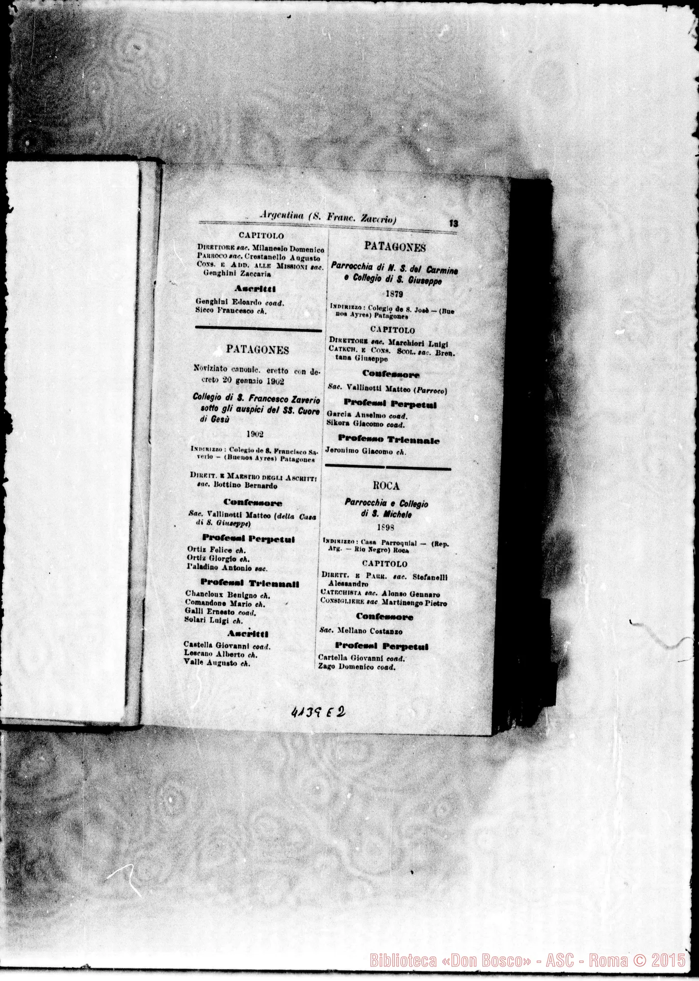 Fotogramma E 2 — America