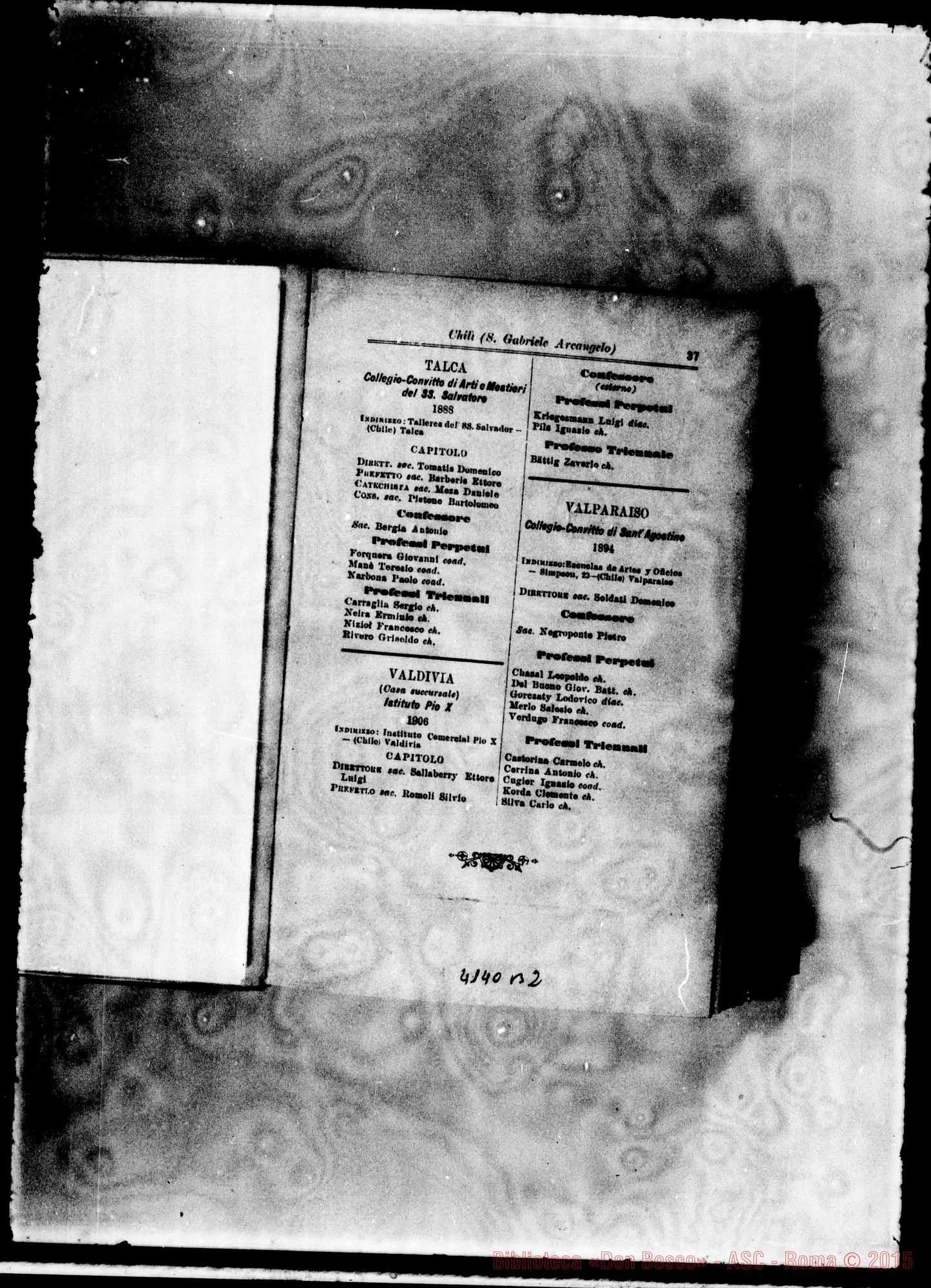 Fotogramma B 2 — America