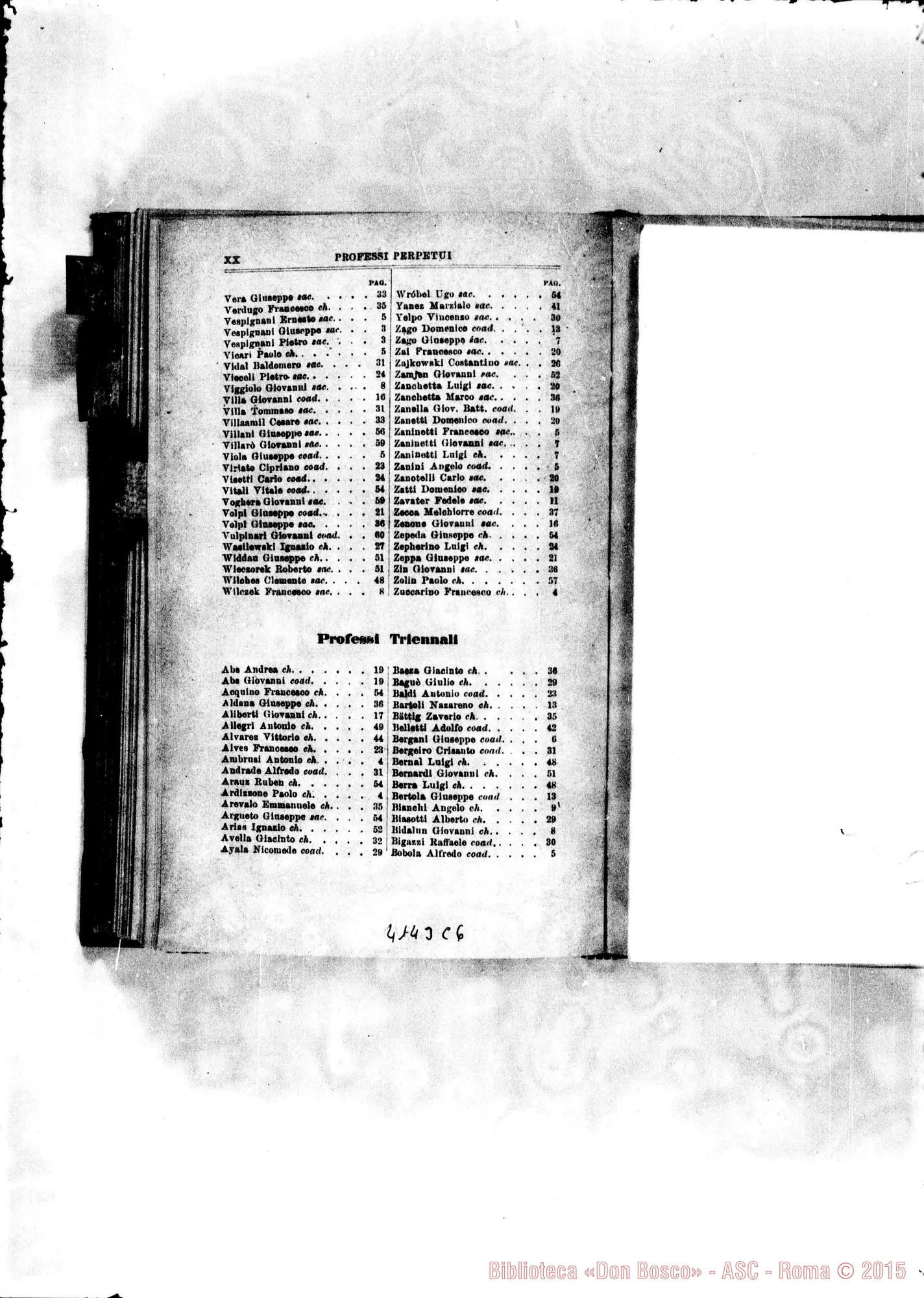 Fotogramma C 6 — America