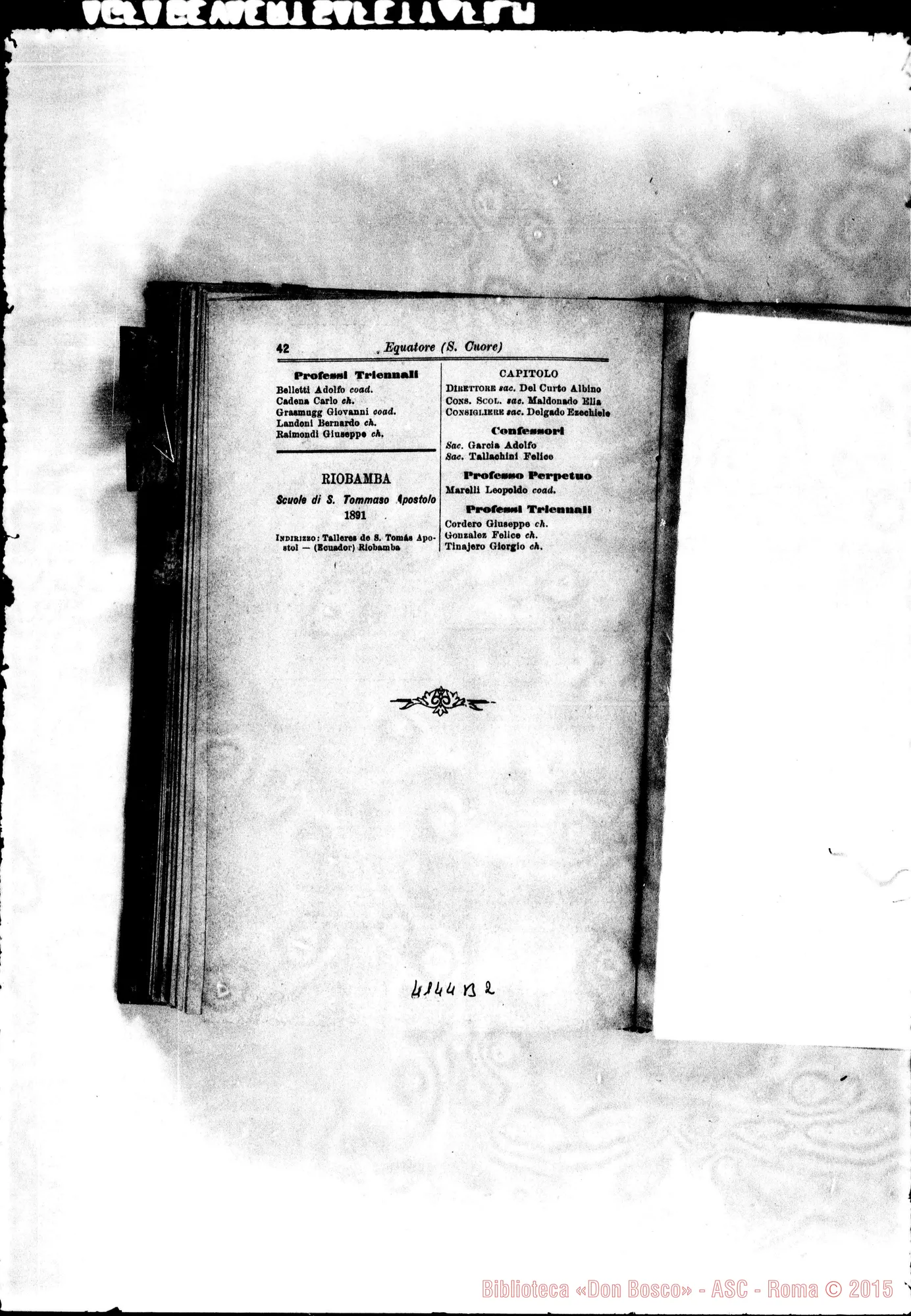 Fotogramma B 2 — America