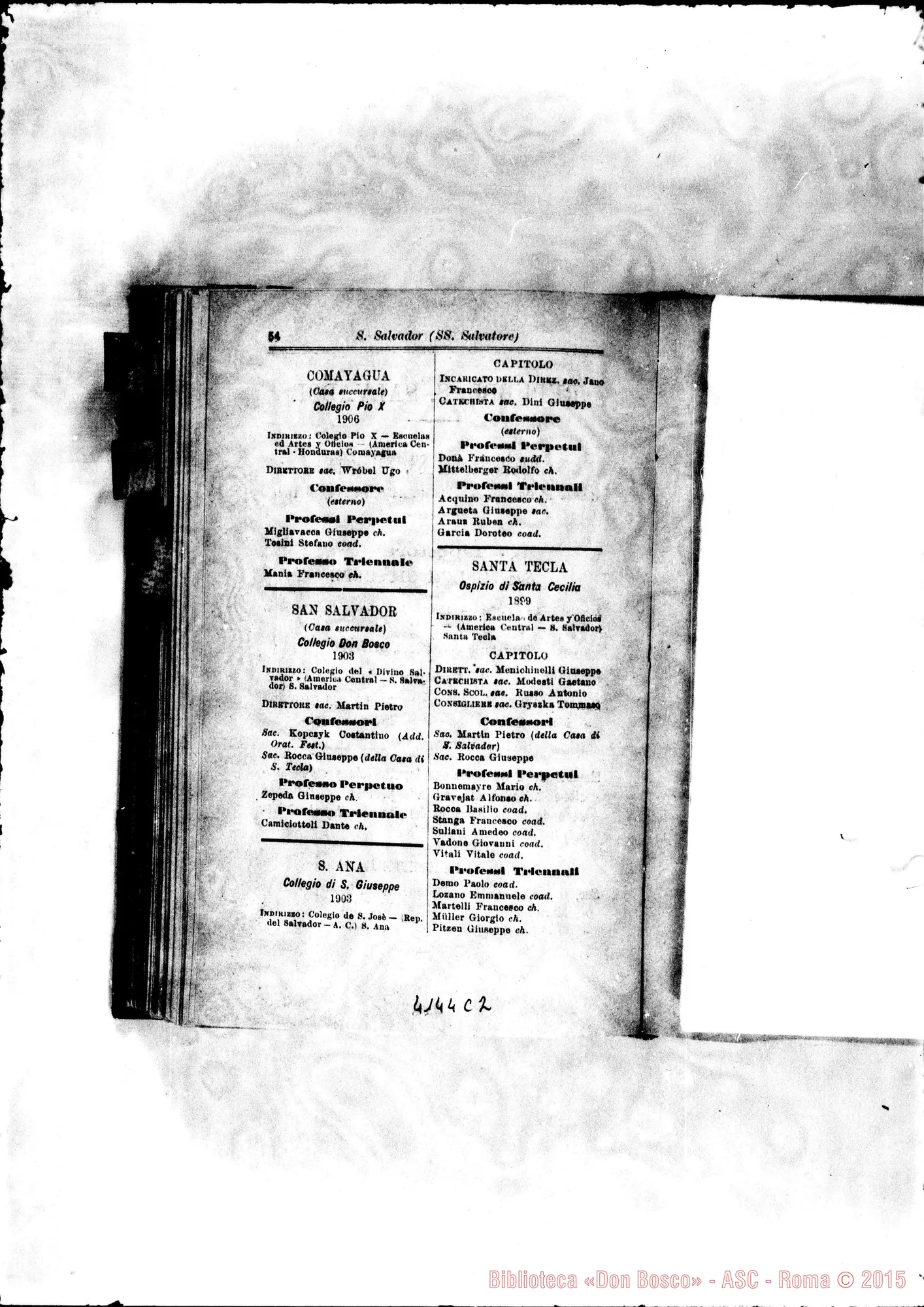 Fotogramma C 2 — America