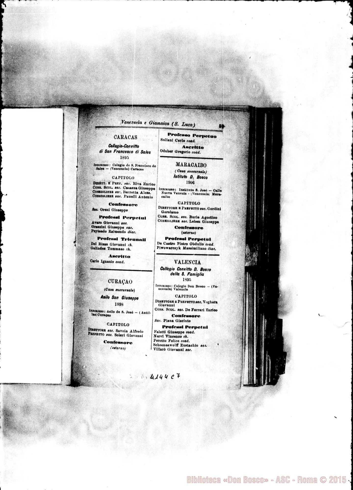 Fotogramma C 7 — America