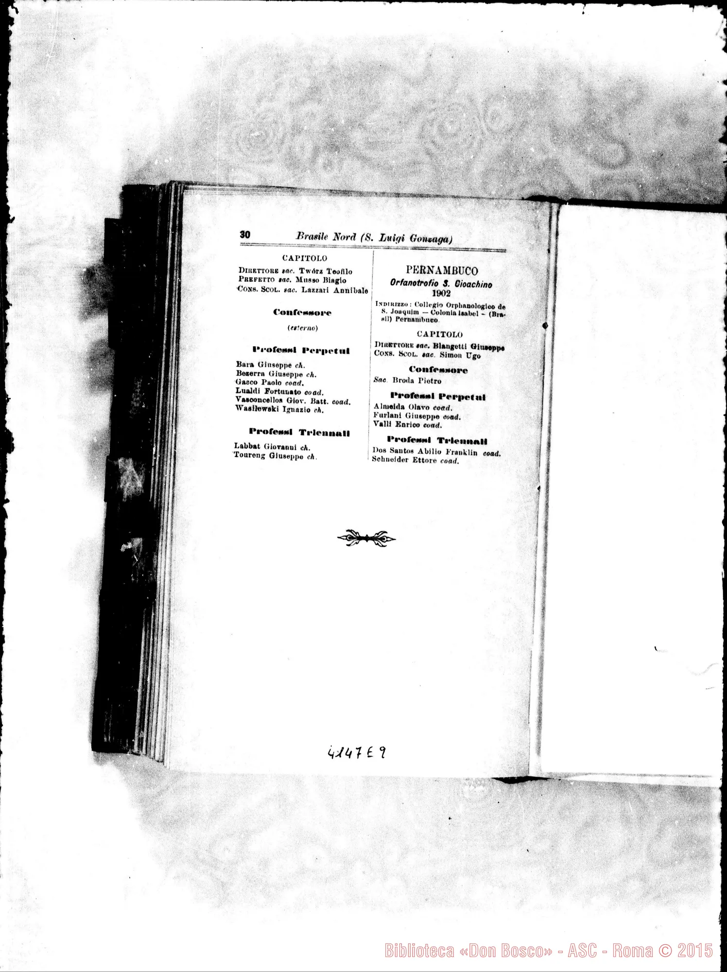 Fotogramma E 9 — America