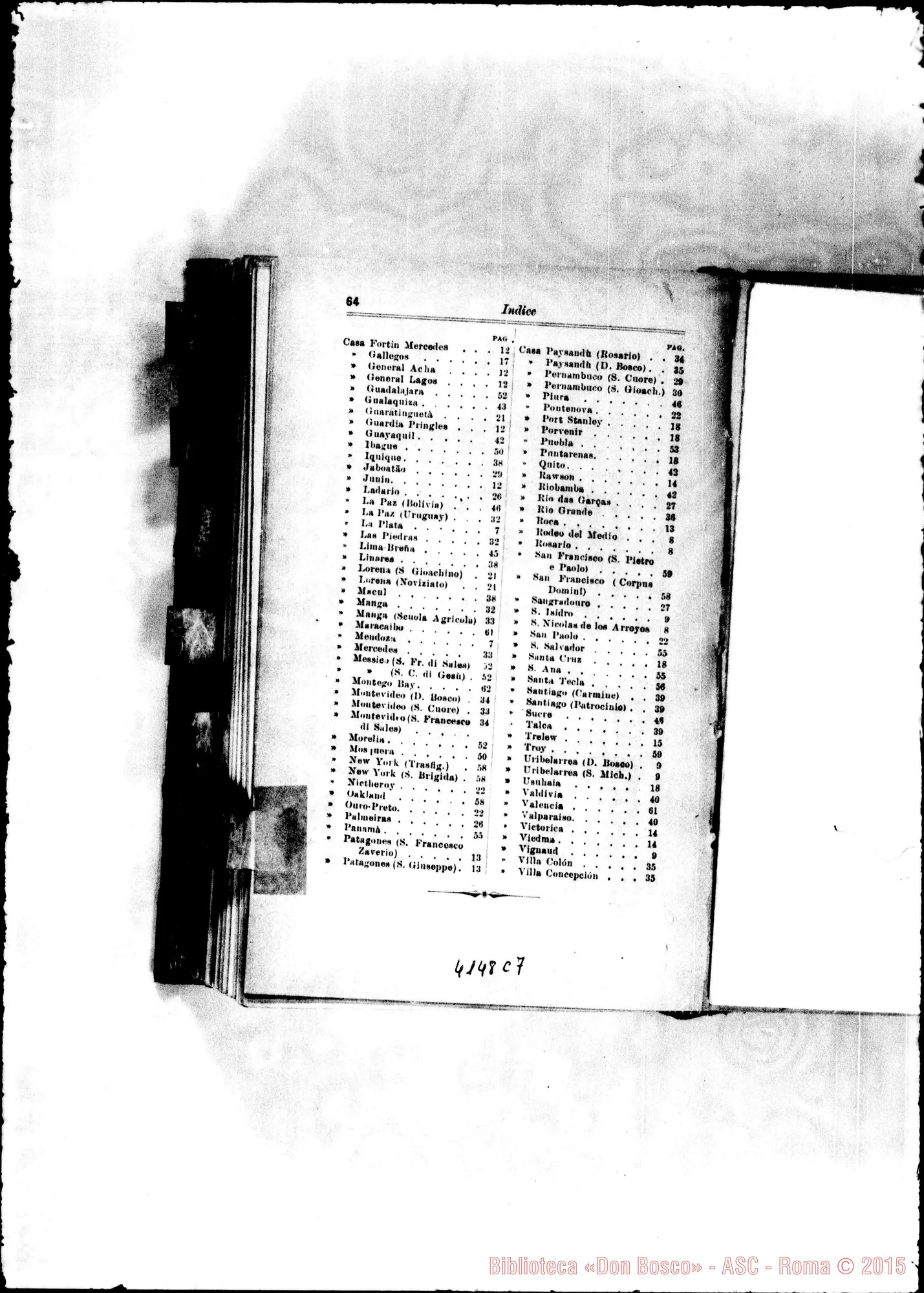 Fotogramma C 7 — America