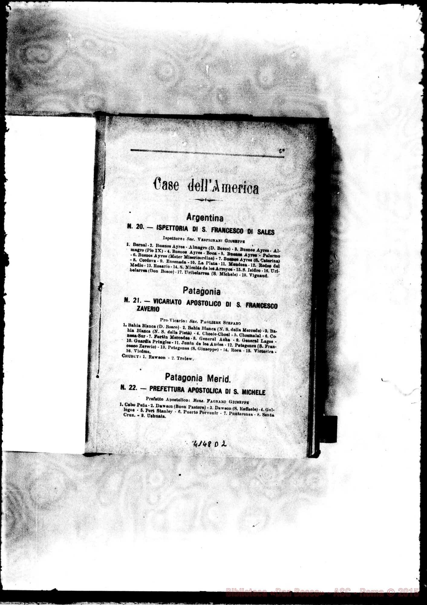Fotogramma D 2 — 1909: Europa-Asia-Africa
