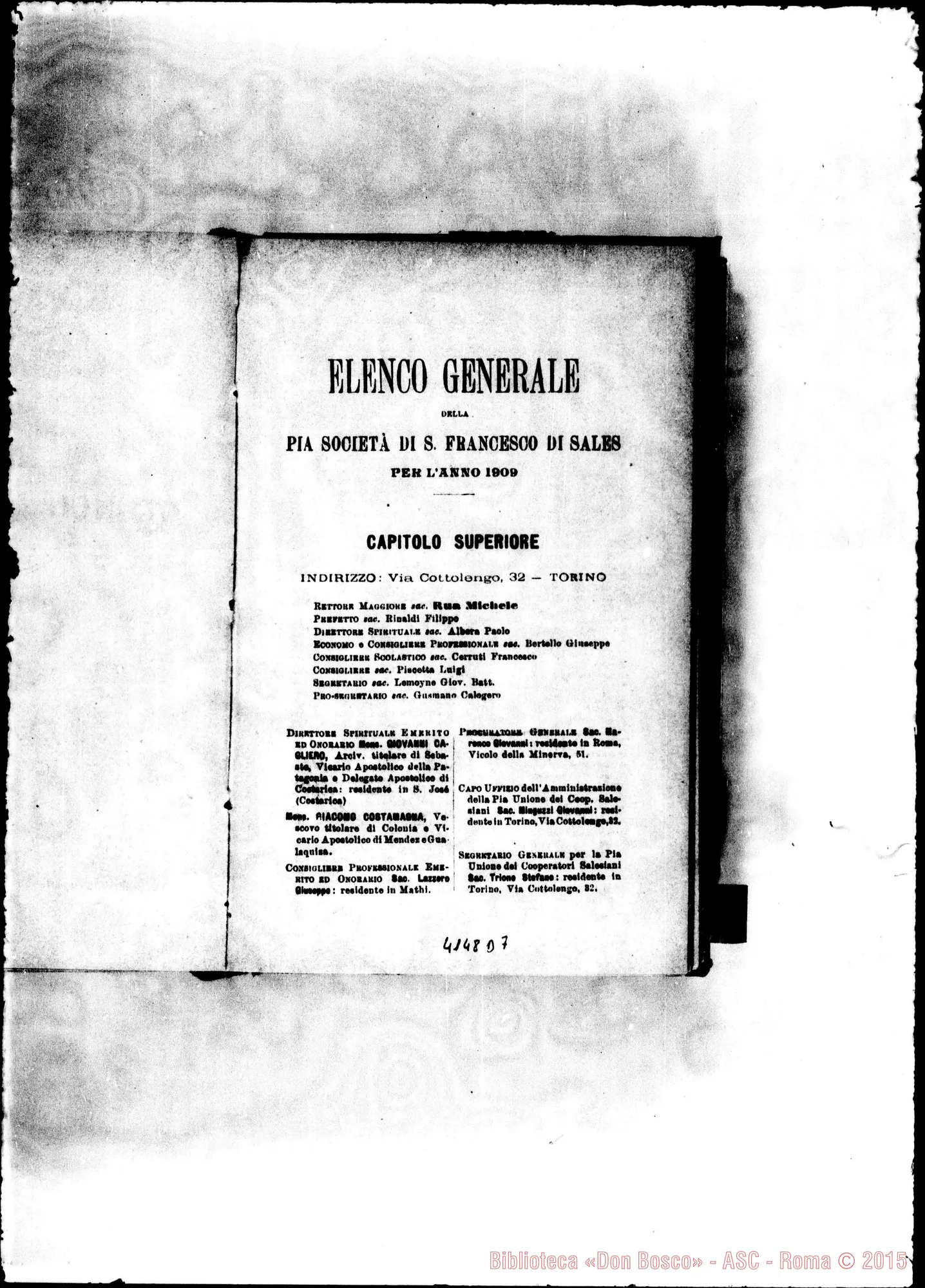 Fotogramma D 7 — 1909: Europa-Asia-Africa