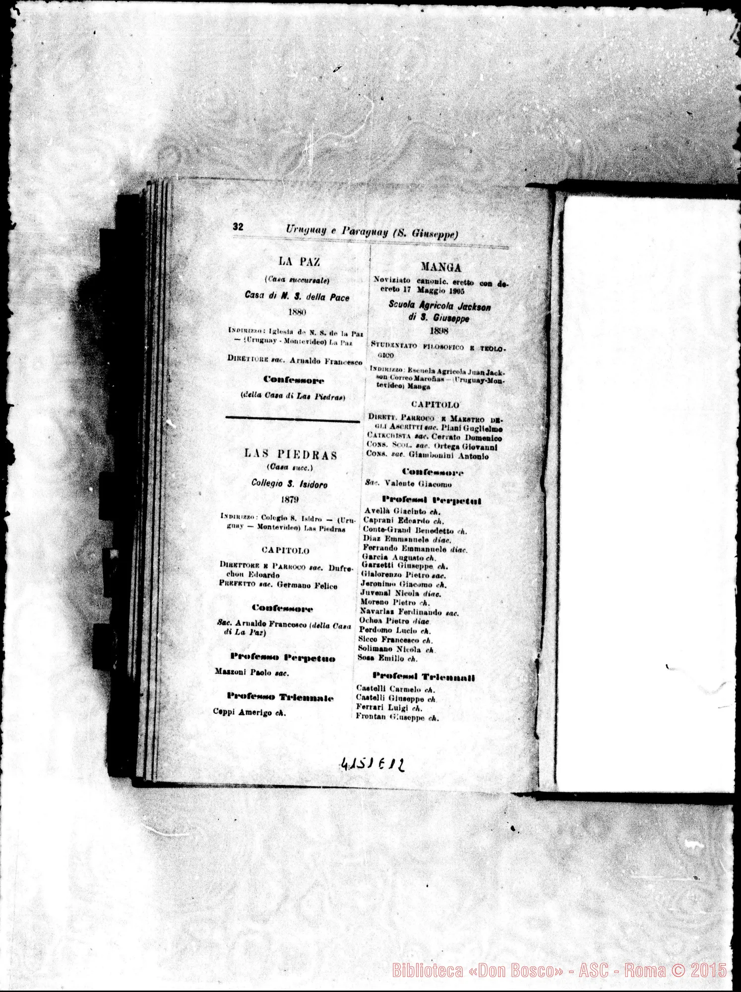 Fotogramma E 12 — America