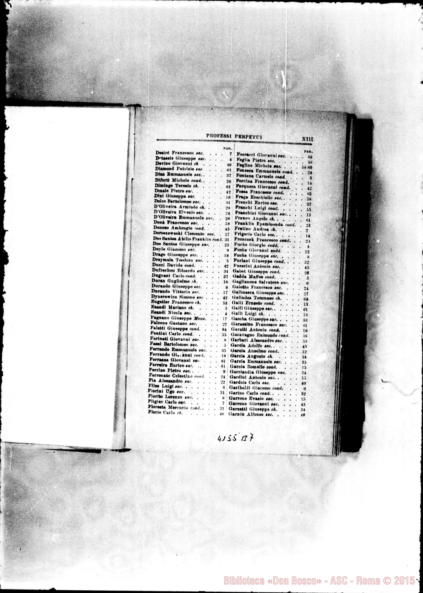 Fotogramma B 7 — America