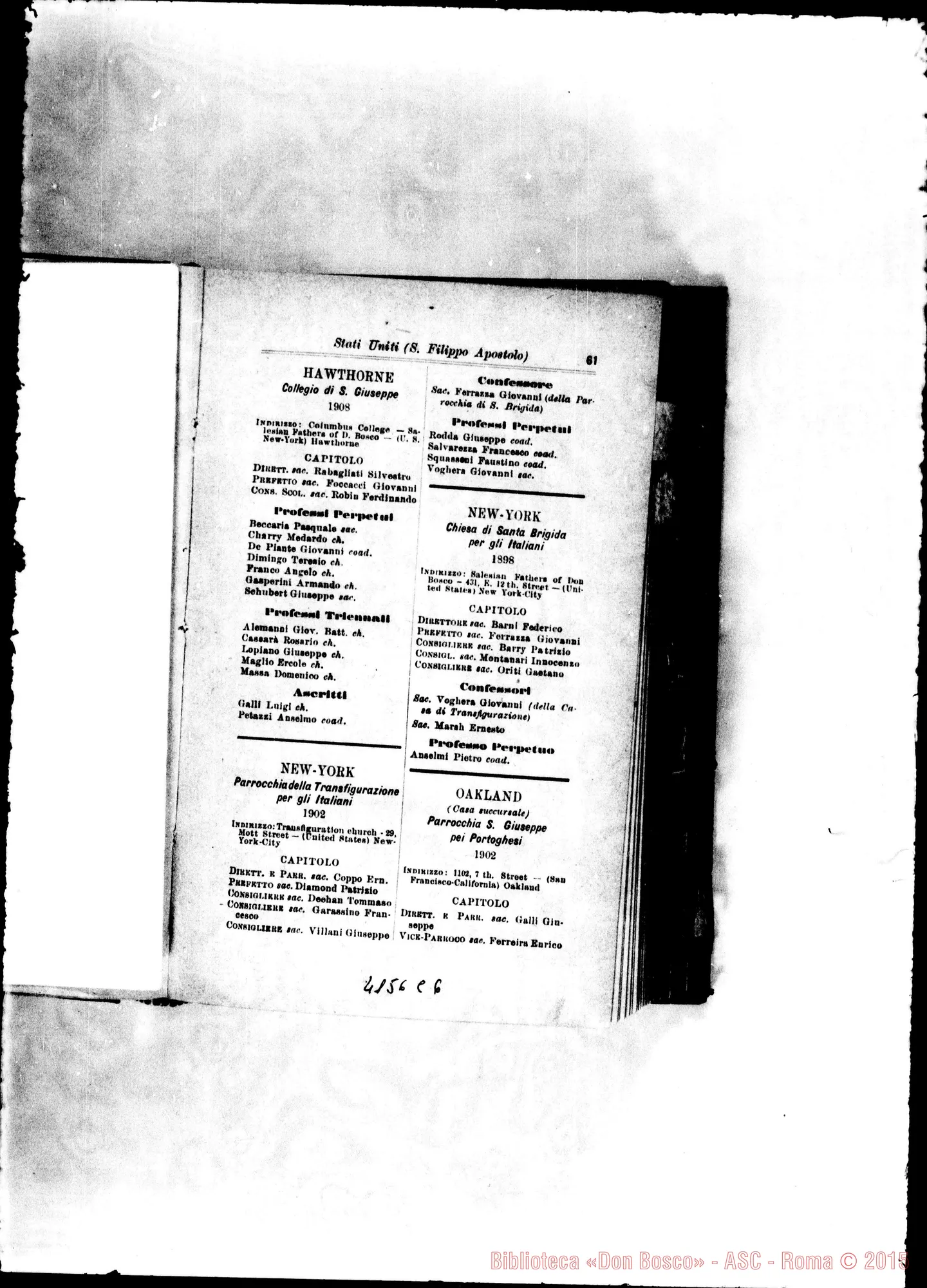Fotogramma C 6 — America