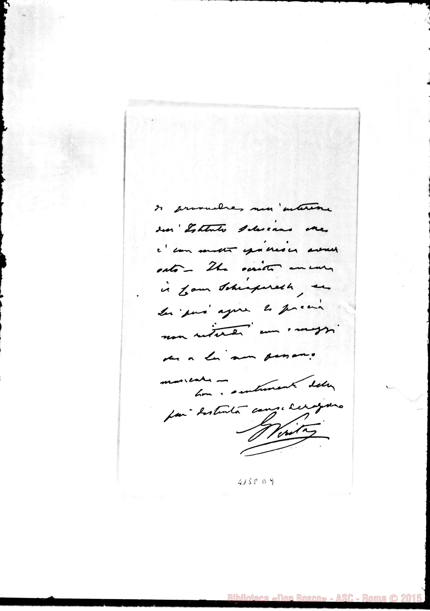 Fotogramma D 9 — Avv. G. Verità-Don Marenco. Alessandria, 3-07-1901