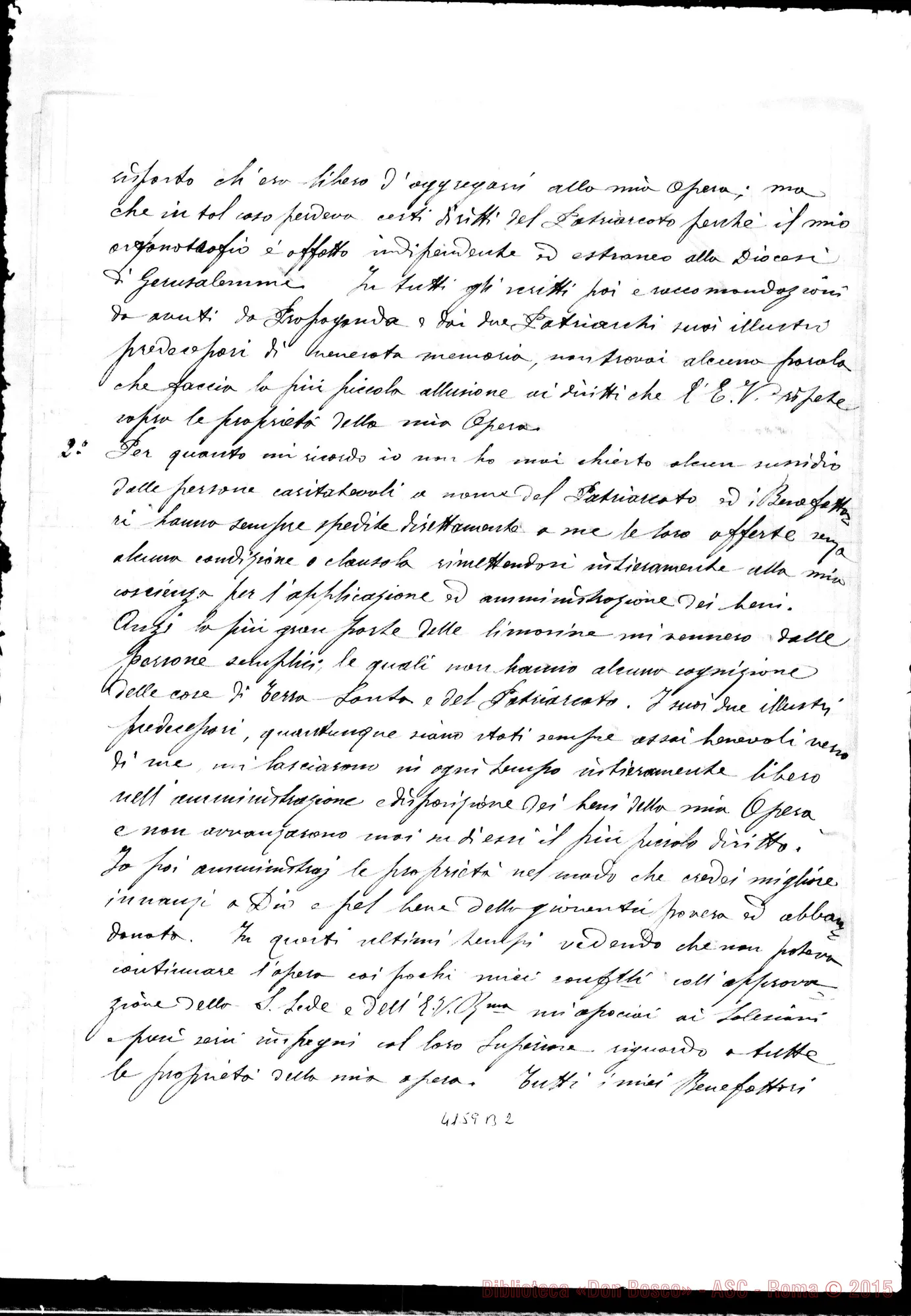 Fotogramma B 2 — Don Belloni Antonio-Eccellenza. Betlemme, 3-07-1891. Copia