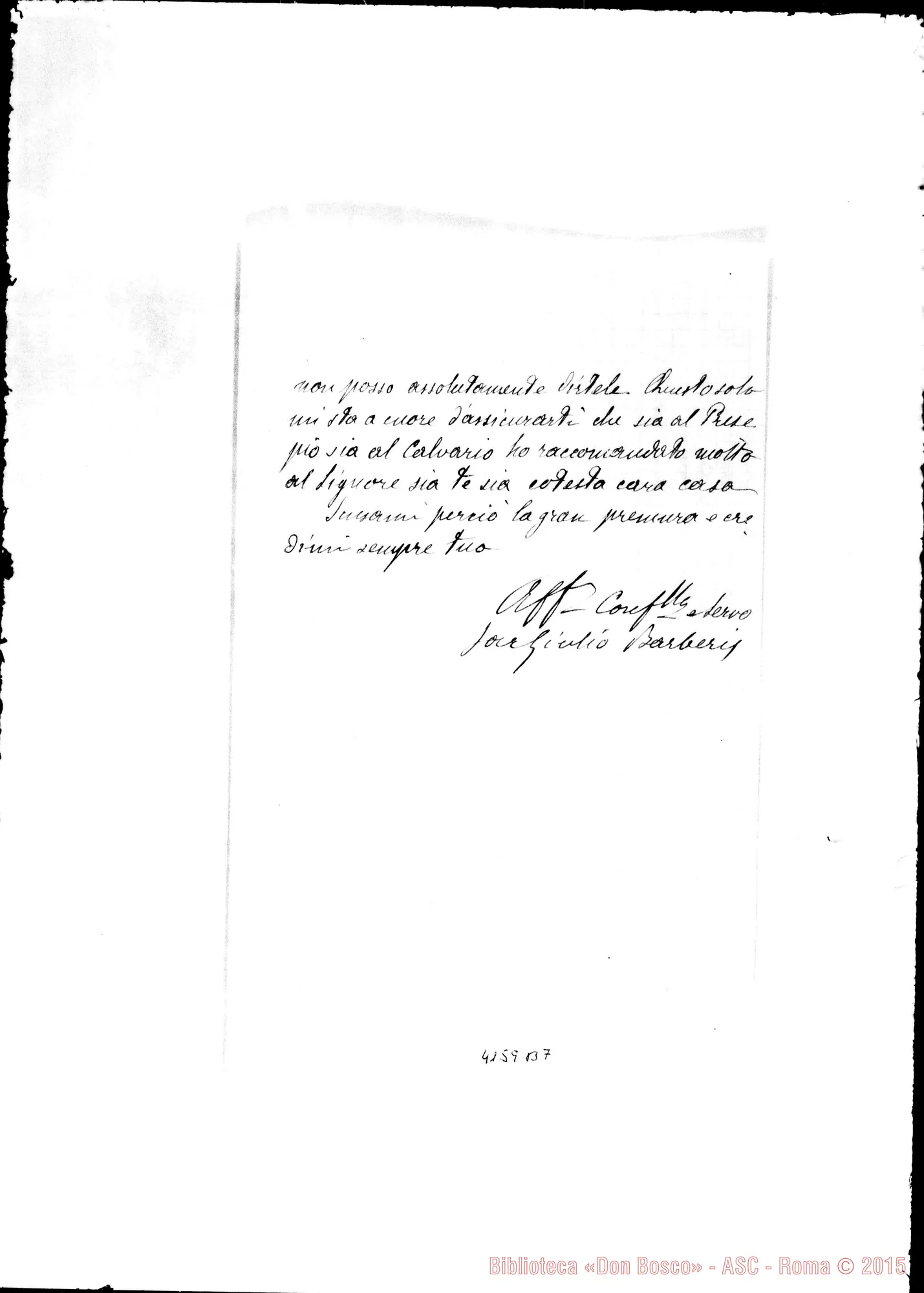 Fotogramma B 7 — Don Barberis Giulio-Don Cagliero C. Betlemme, 4-07-1891. Copia