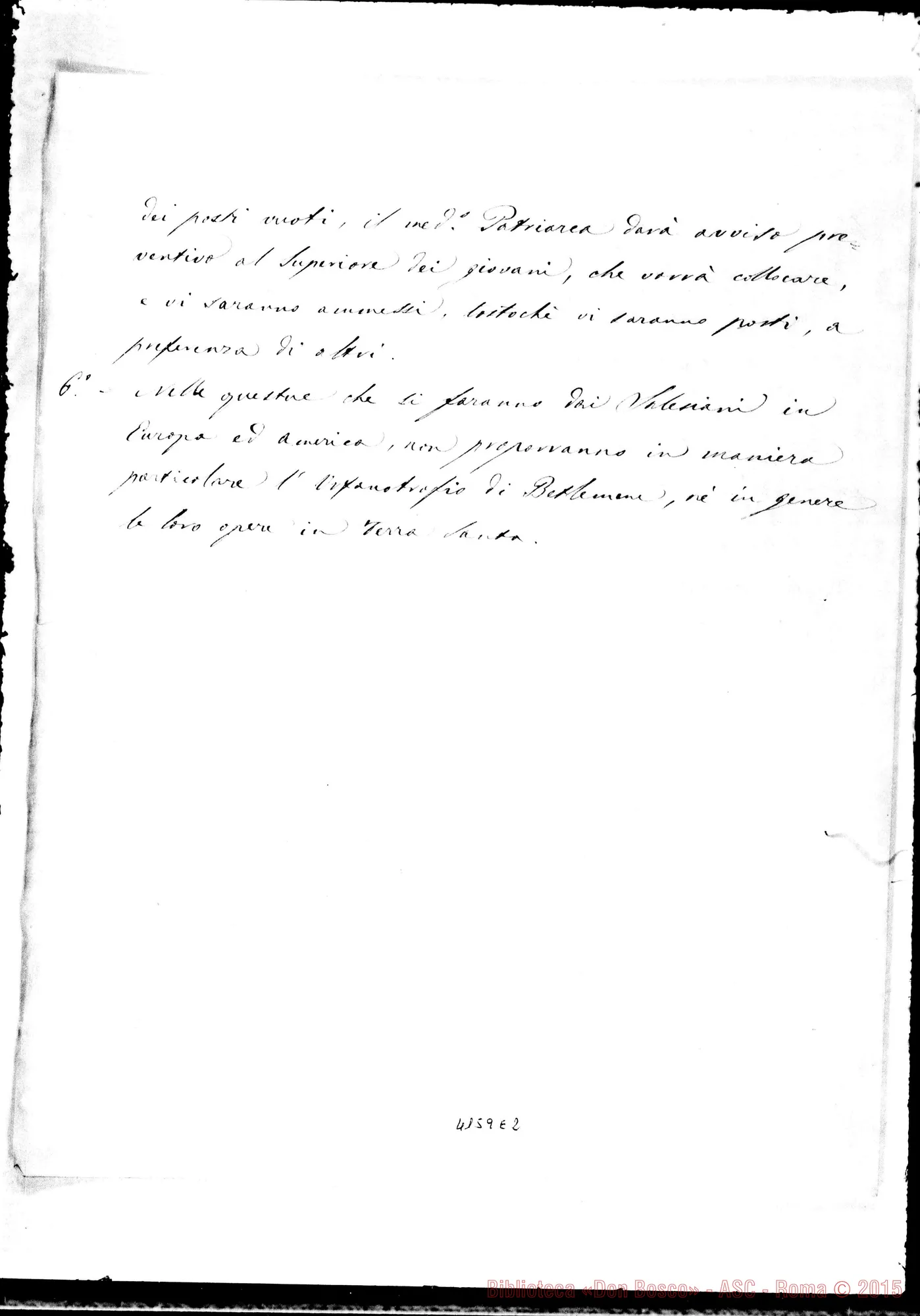 Fotogramma E 2 — Card. Lédochowski-Rev.do Signore. Roma, 17-03-1892. Copia