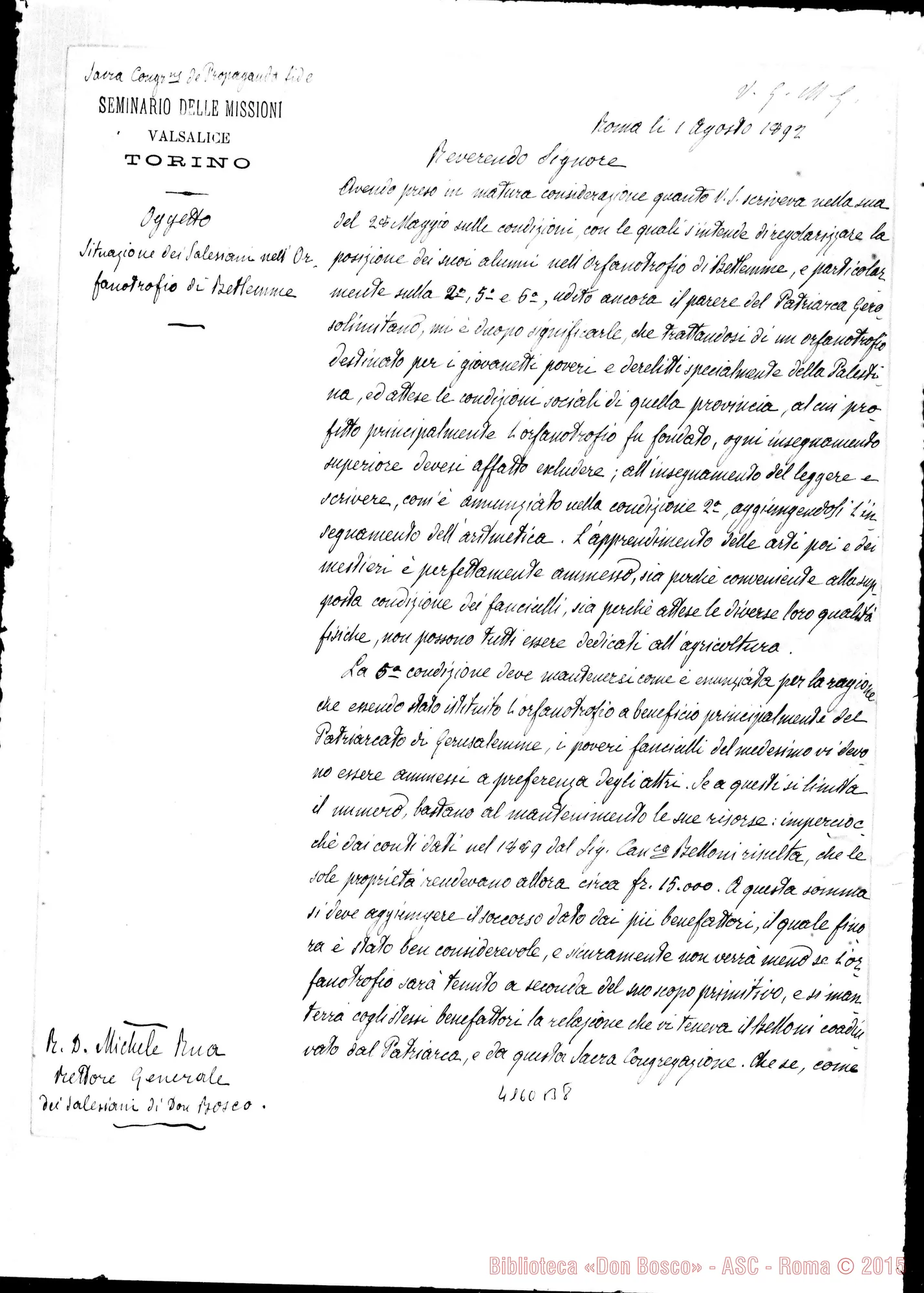 Fotogramma B 8 — Card. Lédochowski-Don Rua. Roma, 1-08-1892 Copia