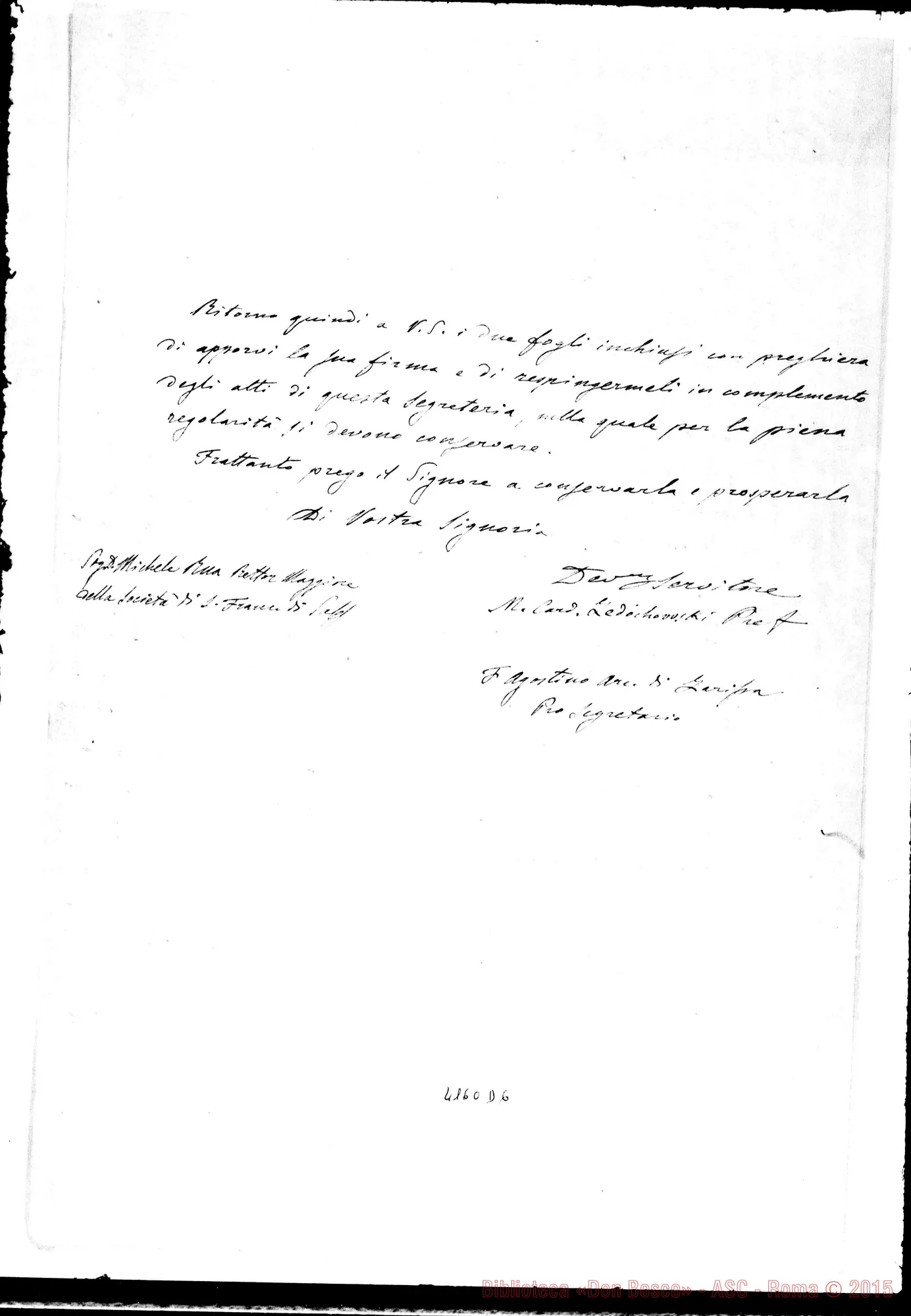 Fotogramma D 6 — Card. Lédochowski-Don Rua. Roma, 26-10-1892 Copia