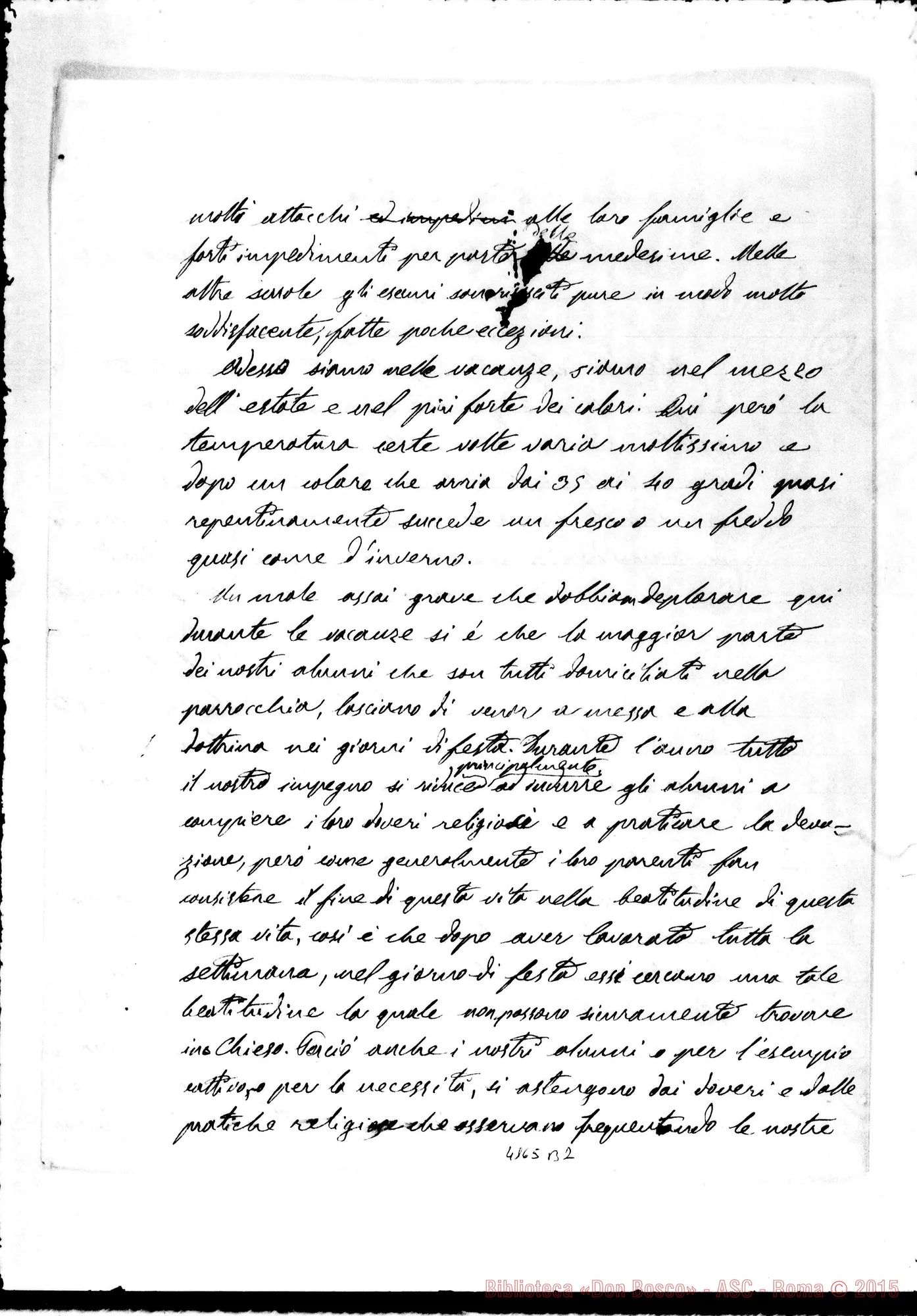 Fotogramma B 2 — Don Taddeo Remotti-Don Cagliero C.. Buenos Aires, 13-12-1896
