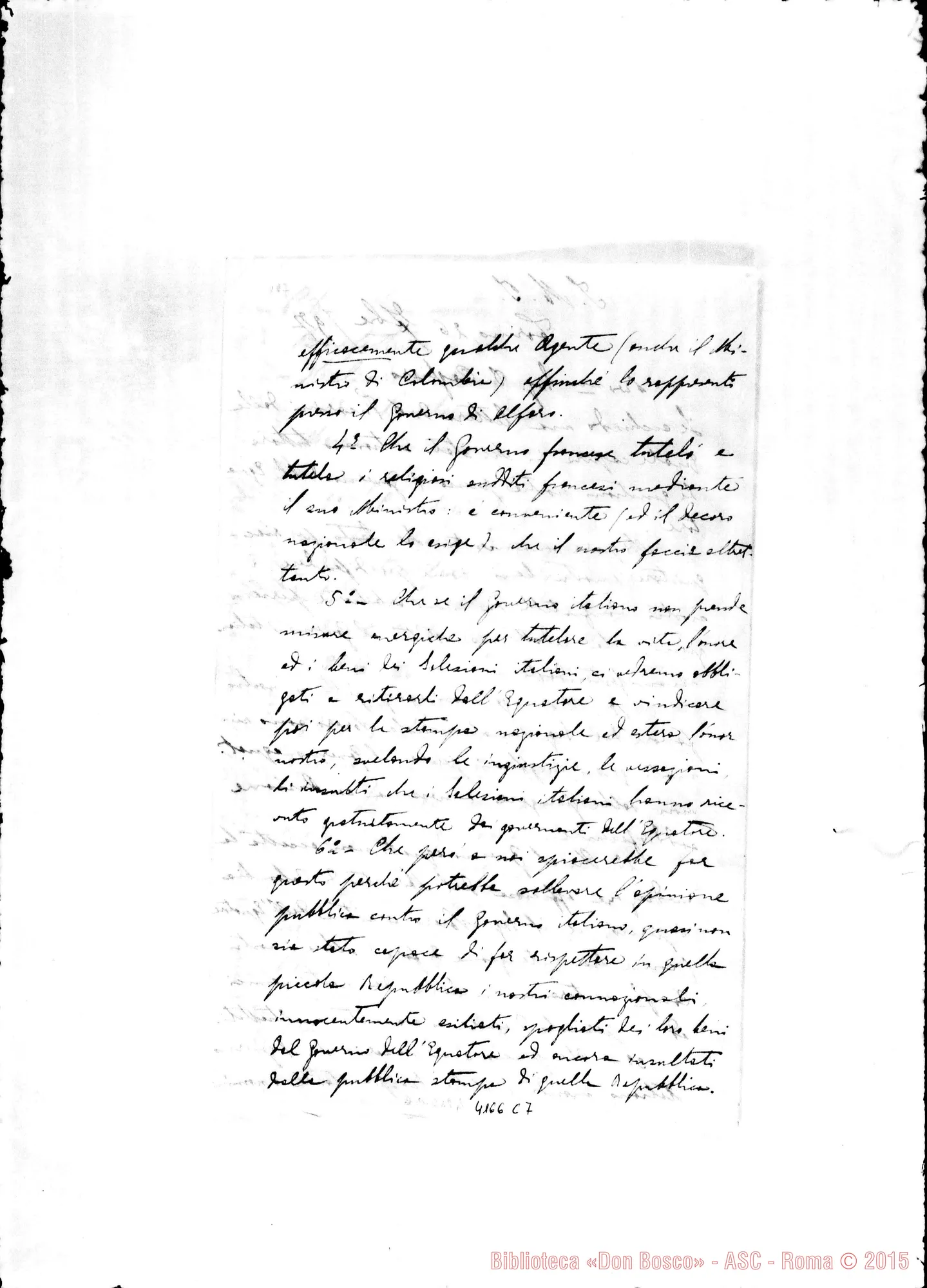 Fotogramma C 7 — Don Calcagno Luigi-Don Cagliero C.. Torino, 26-09-1897