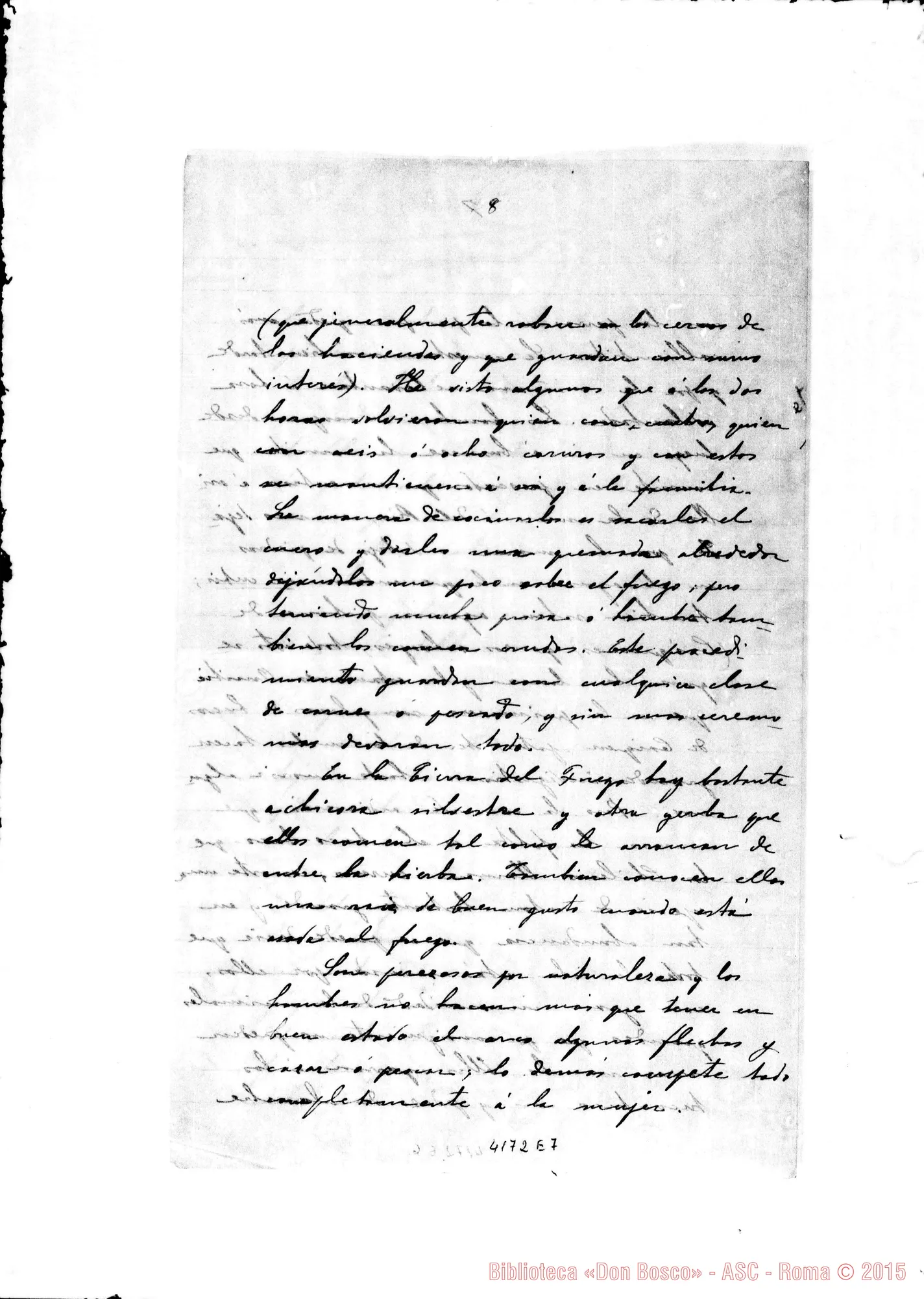 Fotogramma E 7 — Don Juan Bernabé-Don Rua. Puntarenas, 4-04-1895. Incompleta