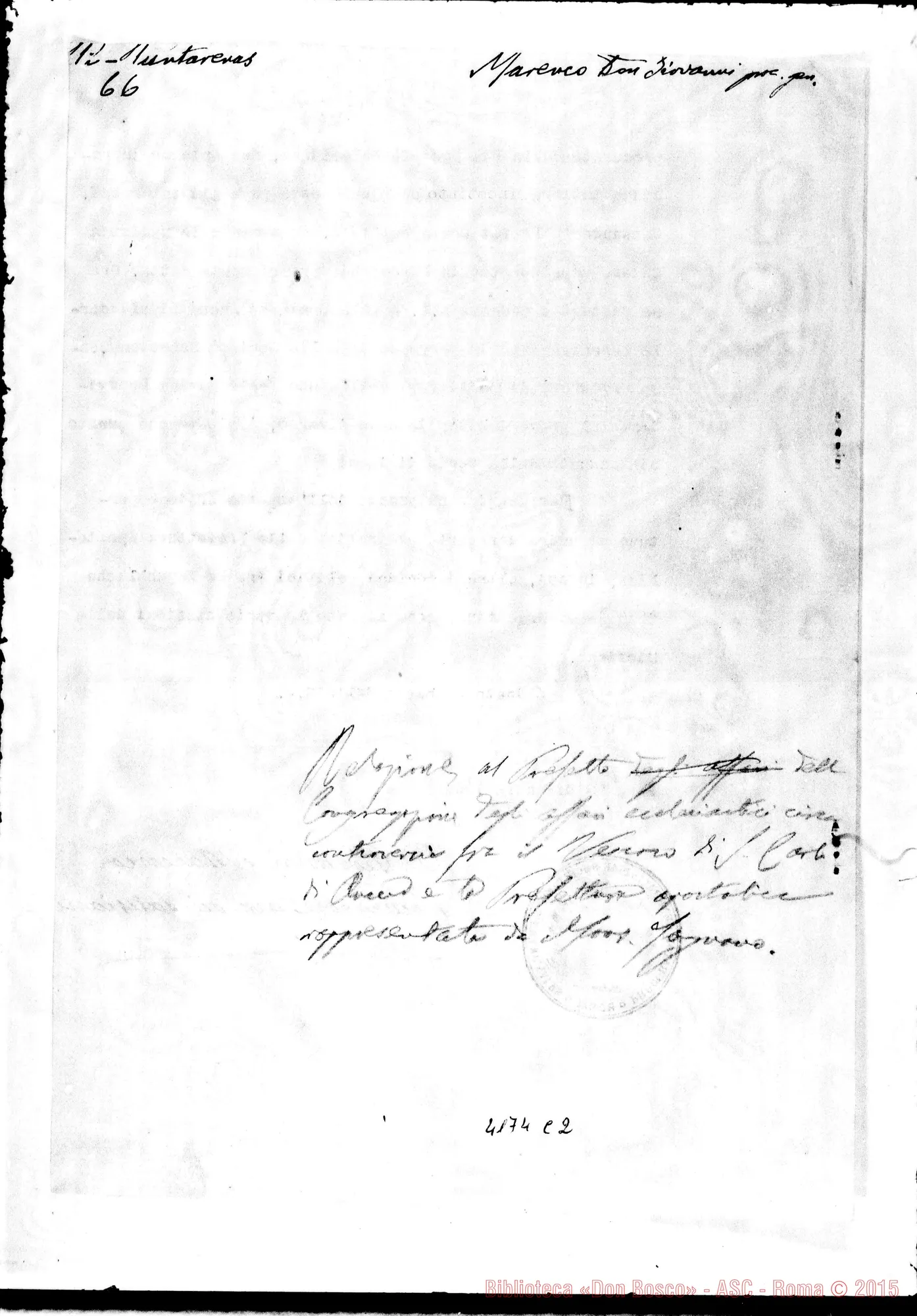 Fotogramma C 2 — Don Marenco-Card. Pref. degli AA.EE.SS. Roma, 13-12-1904