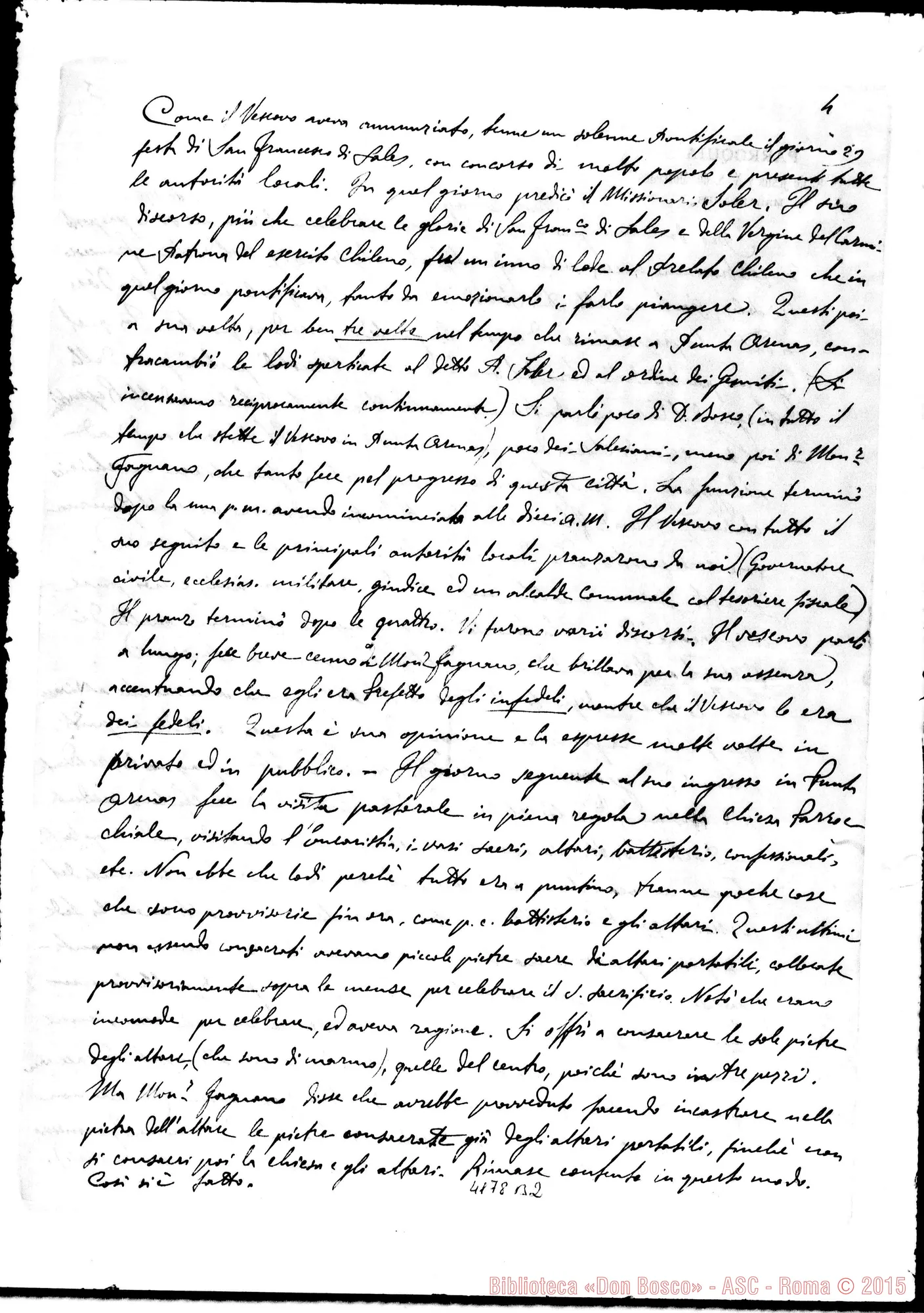 Fotogramma B 2 — Don Borgatello Maggiorino-Don Rua. Puntarenas, 22-02-1902
