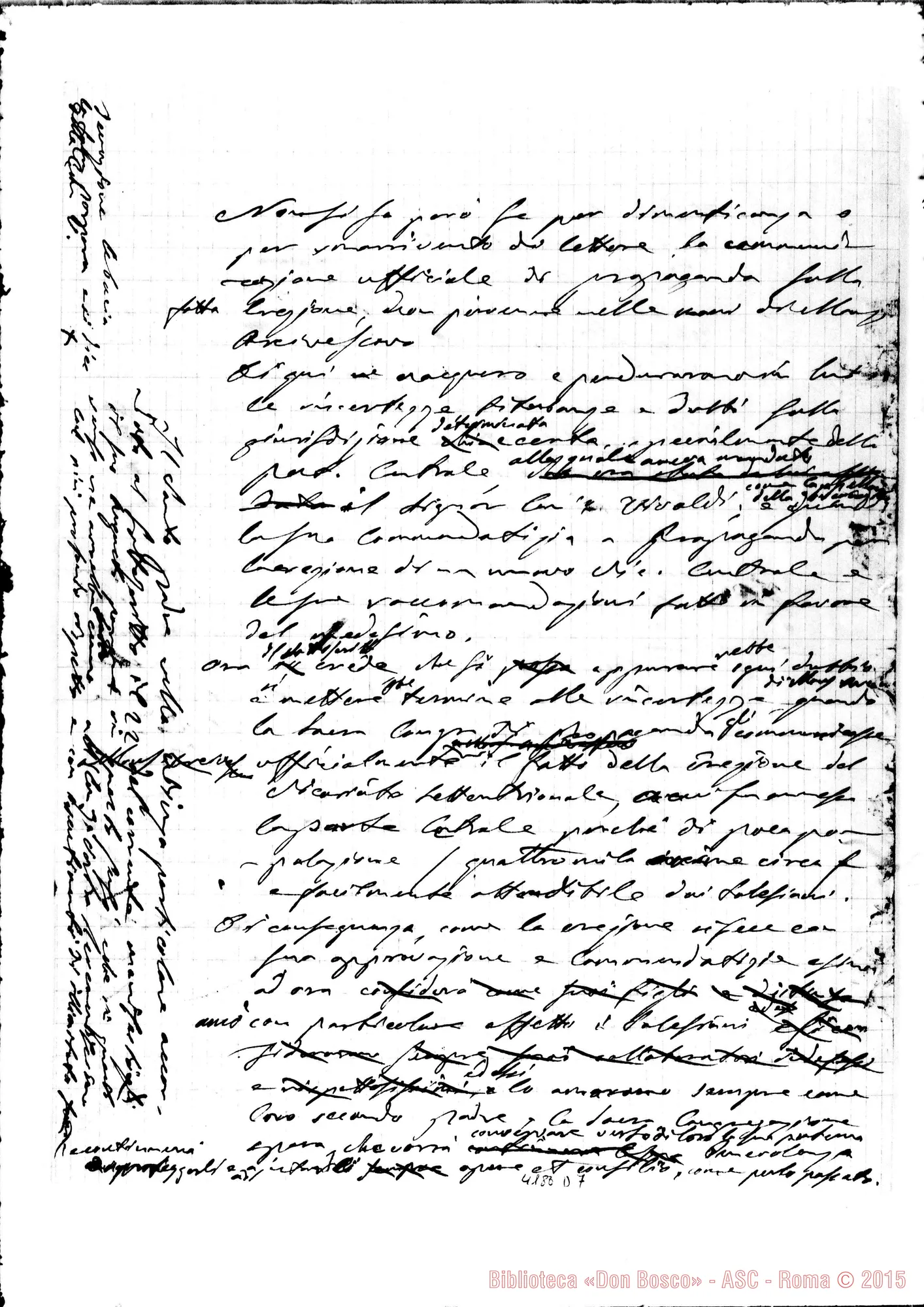Fotogramma D 7 — Mons. Cagliero-Pref. di Prop. Fide. Novembre 1892