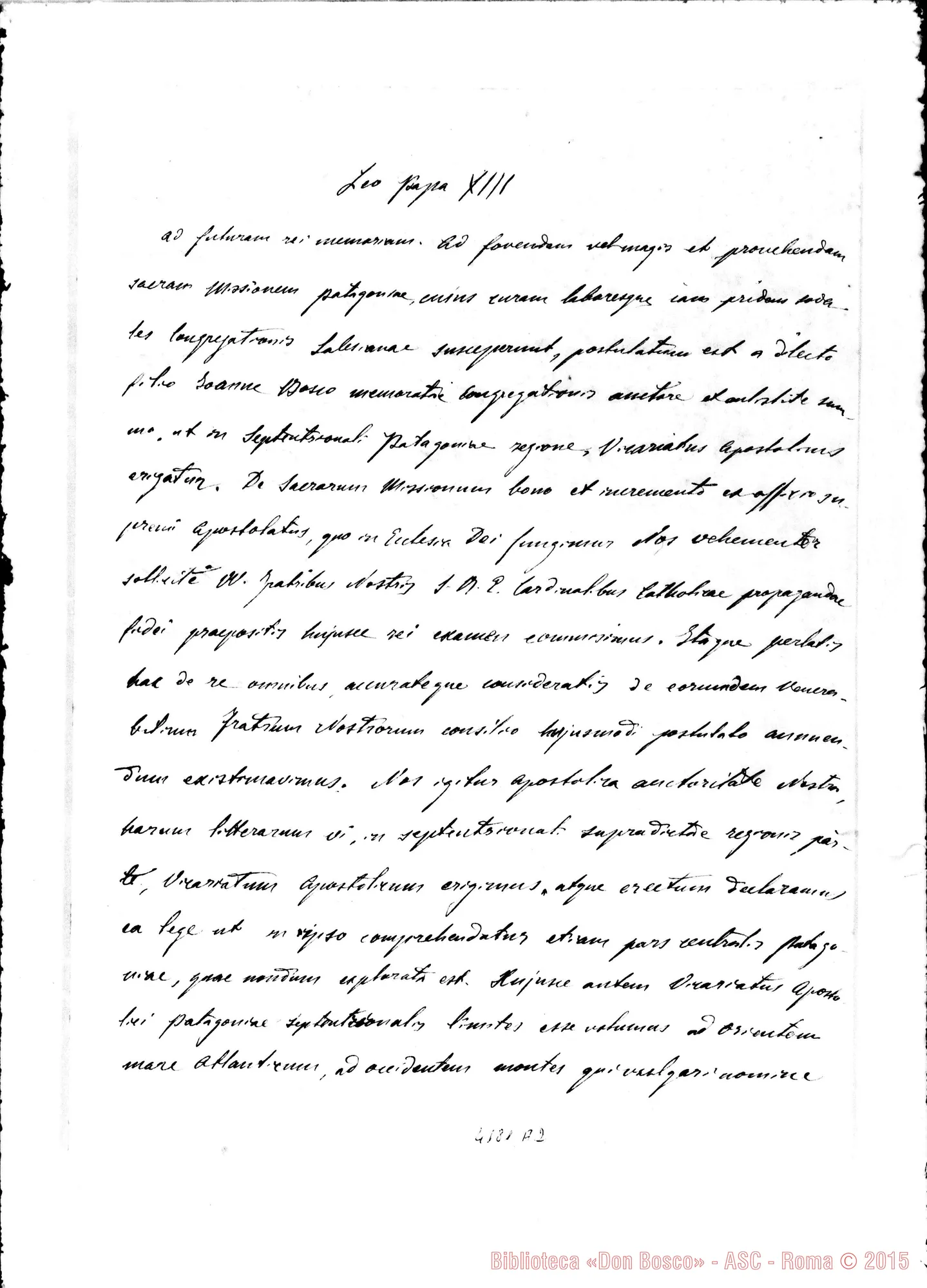 Fotogramma A 2 — Copia del decreto