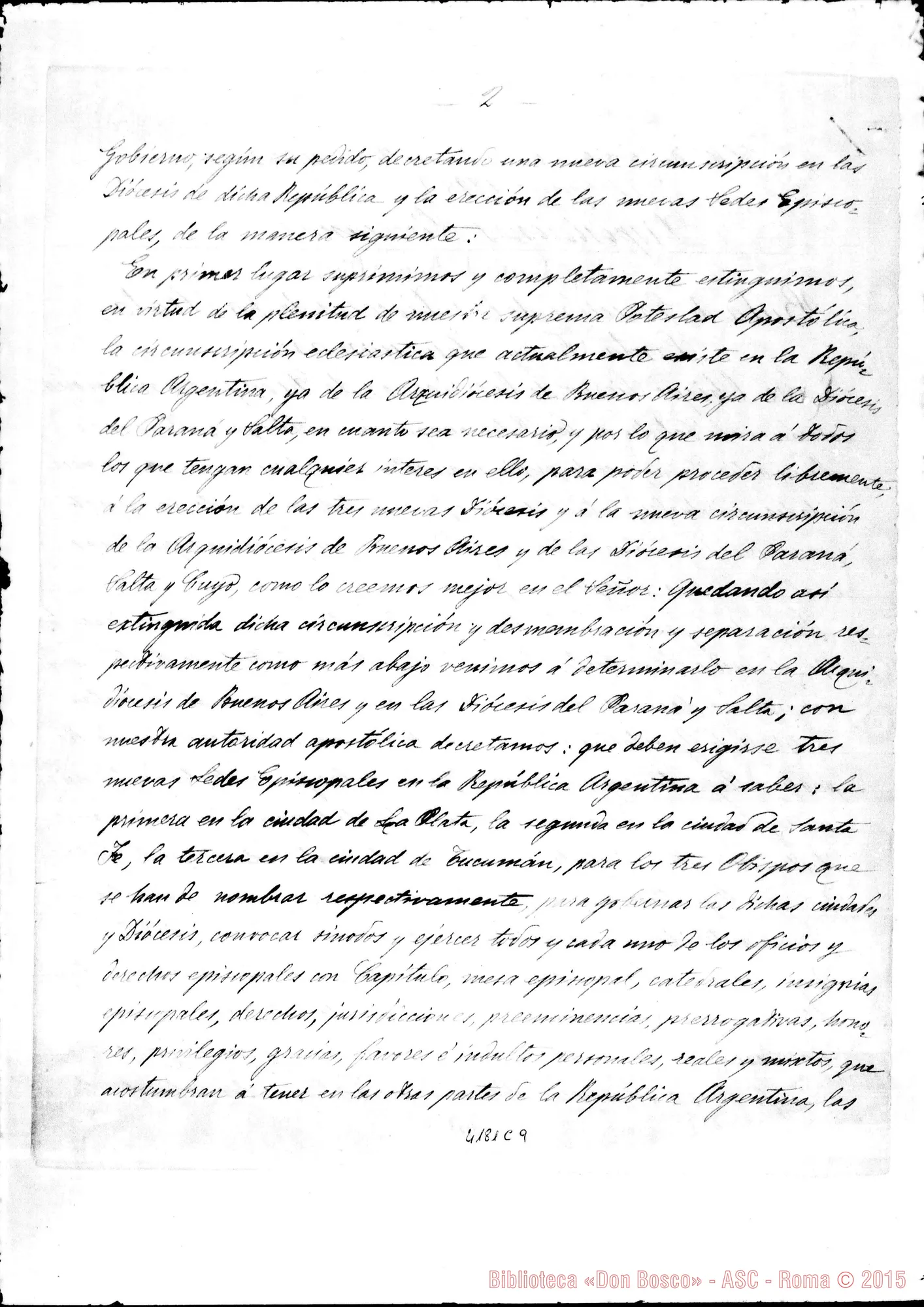 Fotogramma C 9 — Don Vespignani Giuseppe-Don Rua. Buenos Aires, 29-10-1907. Invia Bolla