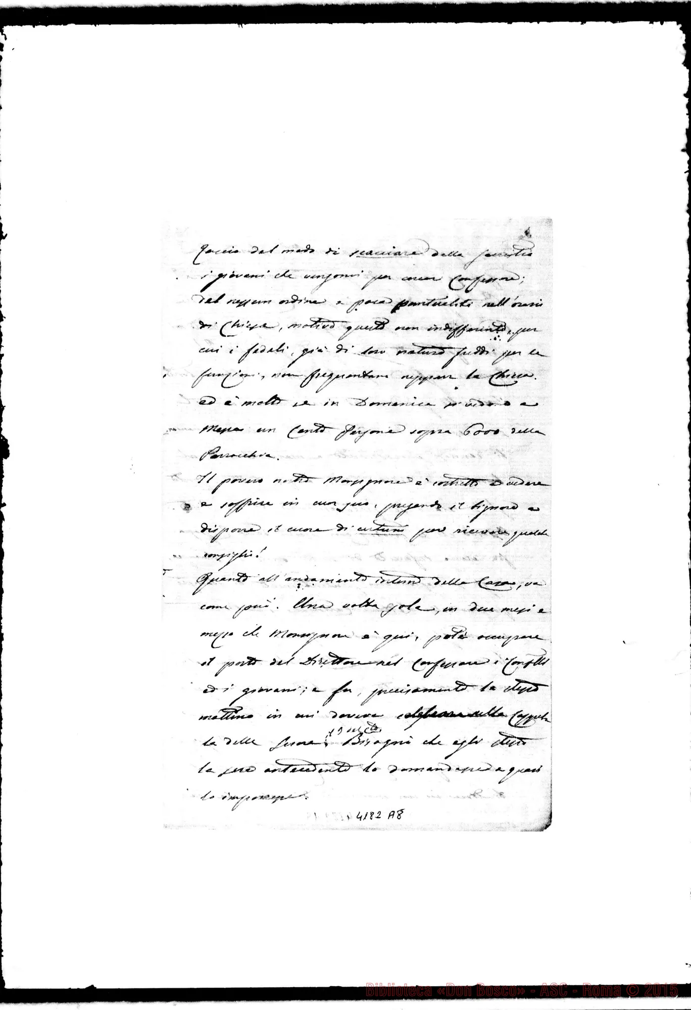 Fotogramma A 8 — Don Antonio Riccardi-Don Rua. Buenos Aires, 6-06-1887