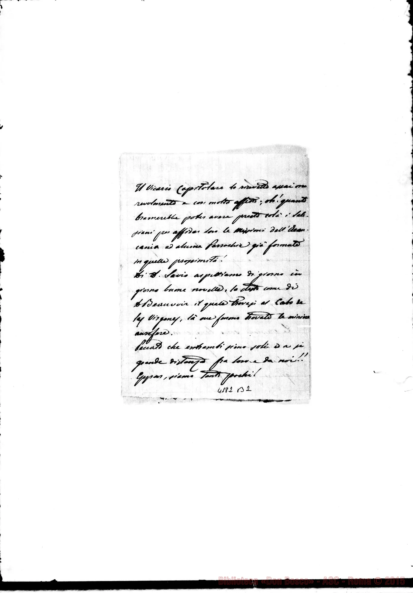 Fotogramma B 2 — Don Riccardi Antonio-Don Bonetti. Almagro, 1-04-1886