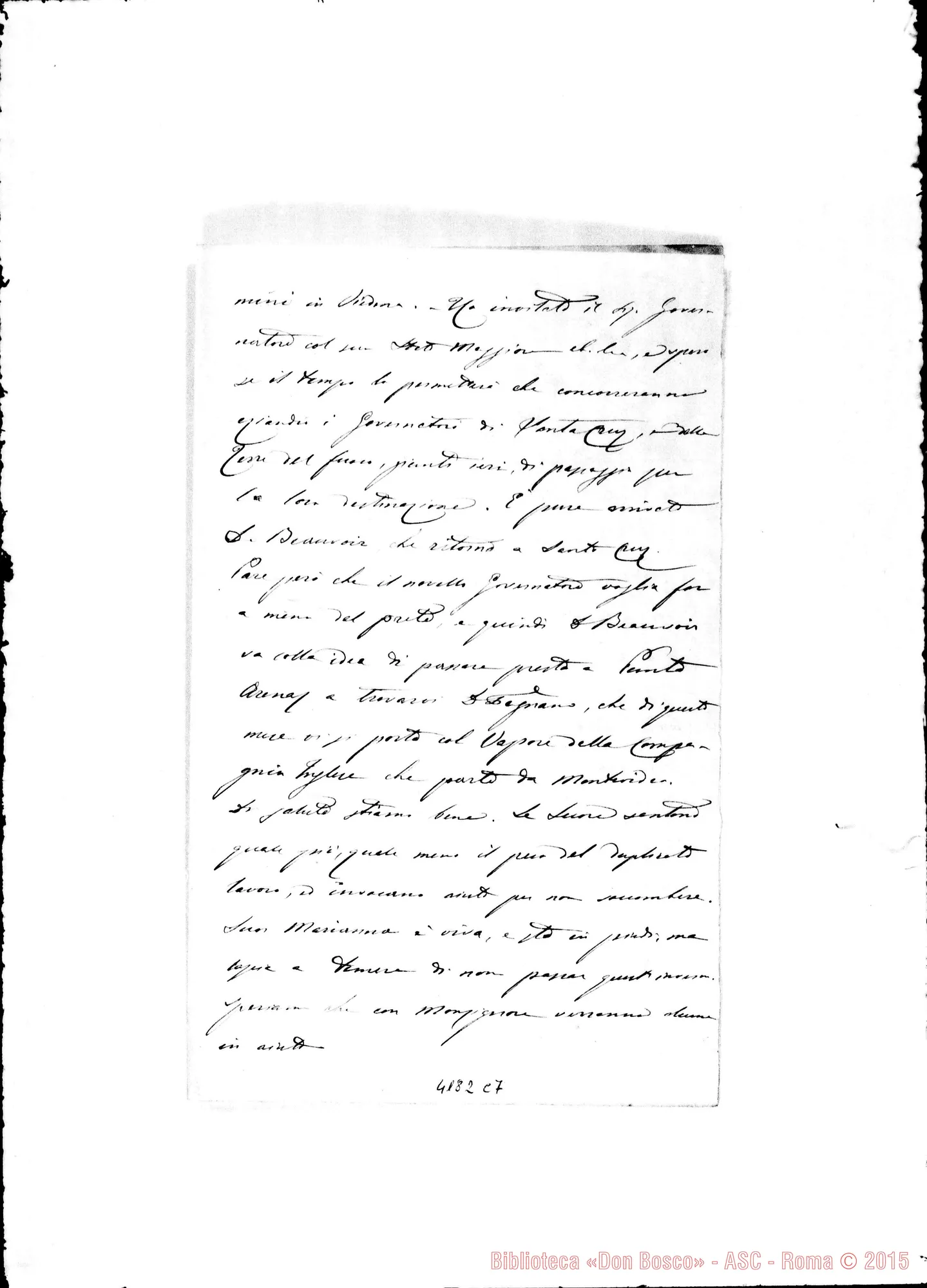 Fotogramma C 7 — Don Riccardi-Don Bonetti. Patagones, 11-06-1887
