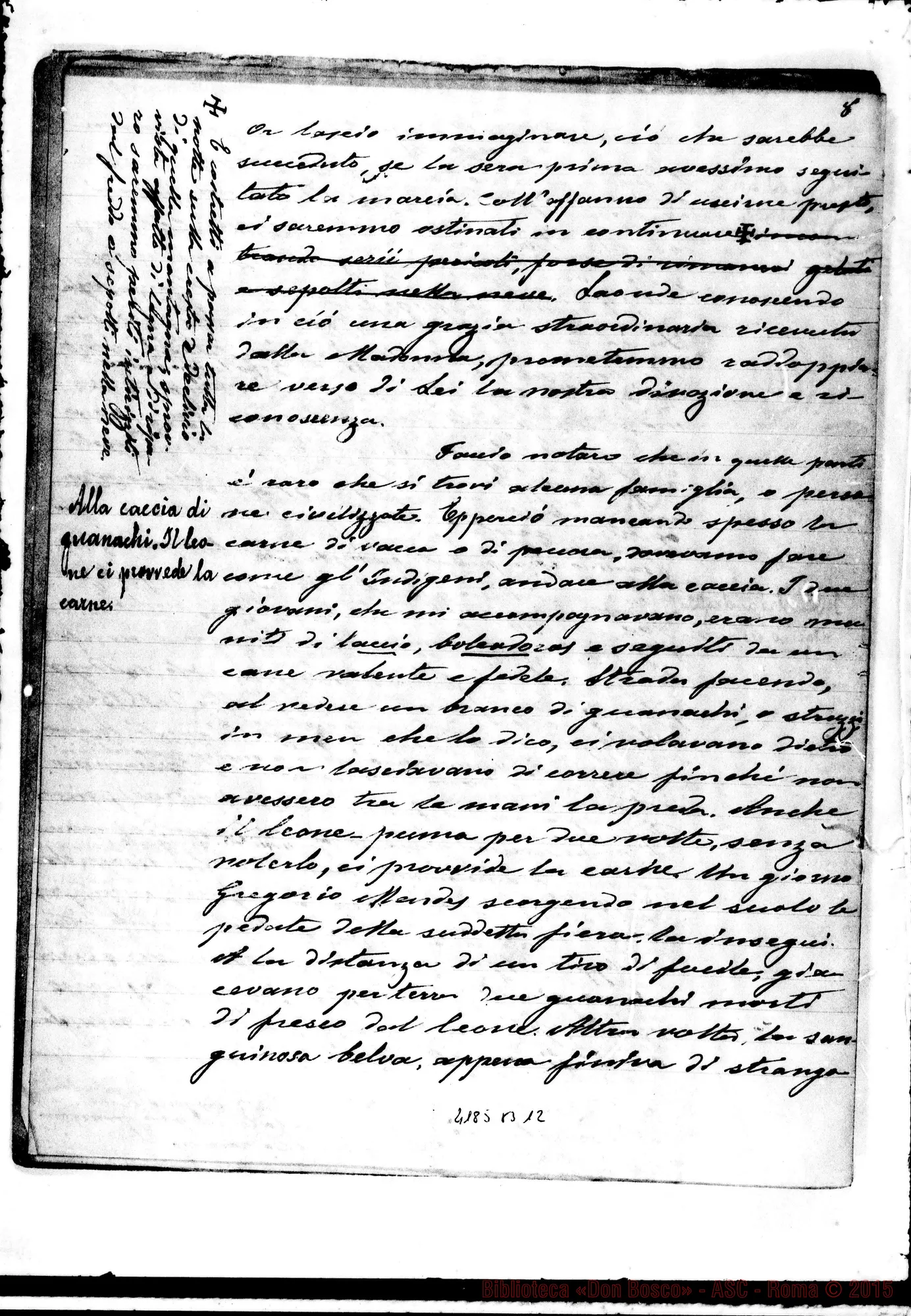 Fotogramma B 12 — Relazione: Don Milanesio-Don Rua. Rawson, 14-10-1893
