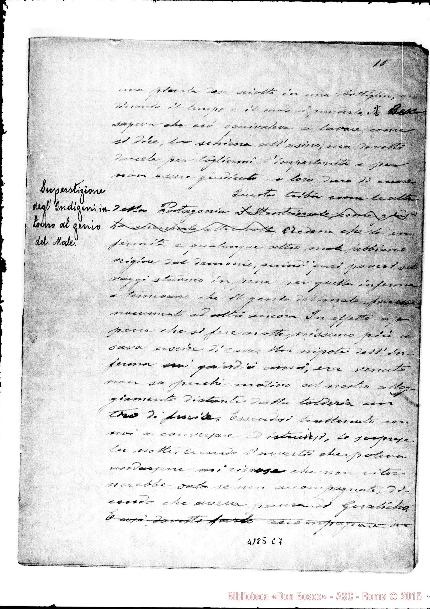 Fotogramma C 7 — Relazione: Don Milanesio-Don Rua. Rawson, 14-10-1893