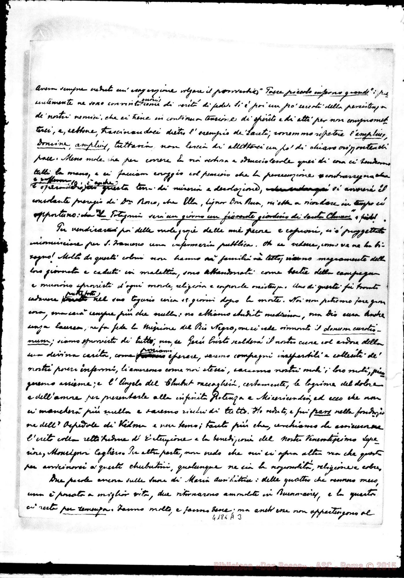 Fotogramma A 3 — Don Vacchina-Don Rua. Rawson, 16-11-1894 Autogr. Rua