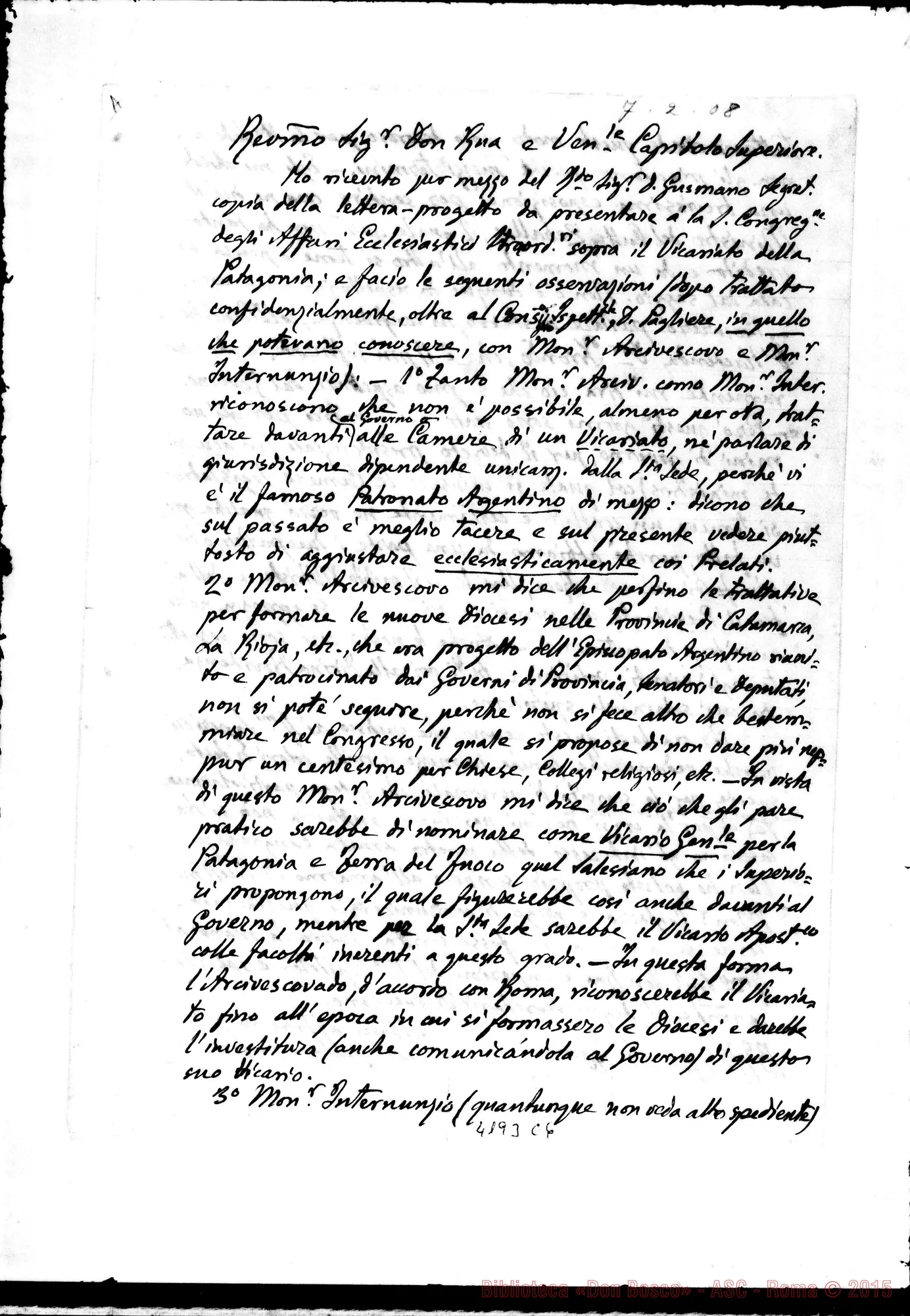 Fotogramma C 6 — Don Vespignani-Don Rua. Buenos Aires, 7-02-1908