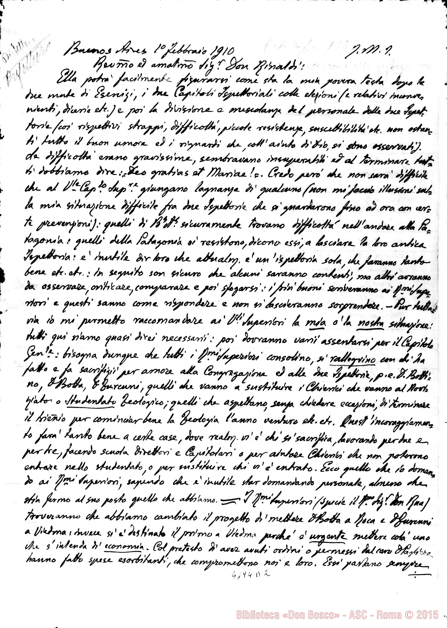 Fotogramma D 2 — Don Vespignani-Don Rinaldi. Buenos Aires, 10-02-1910