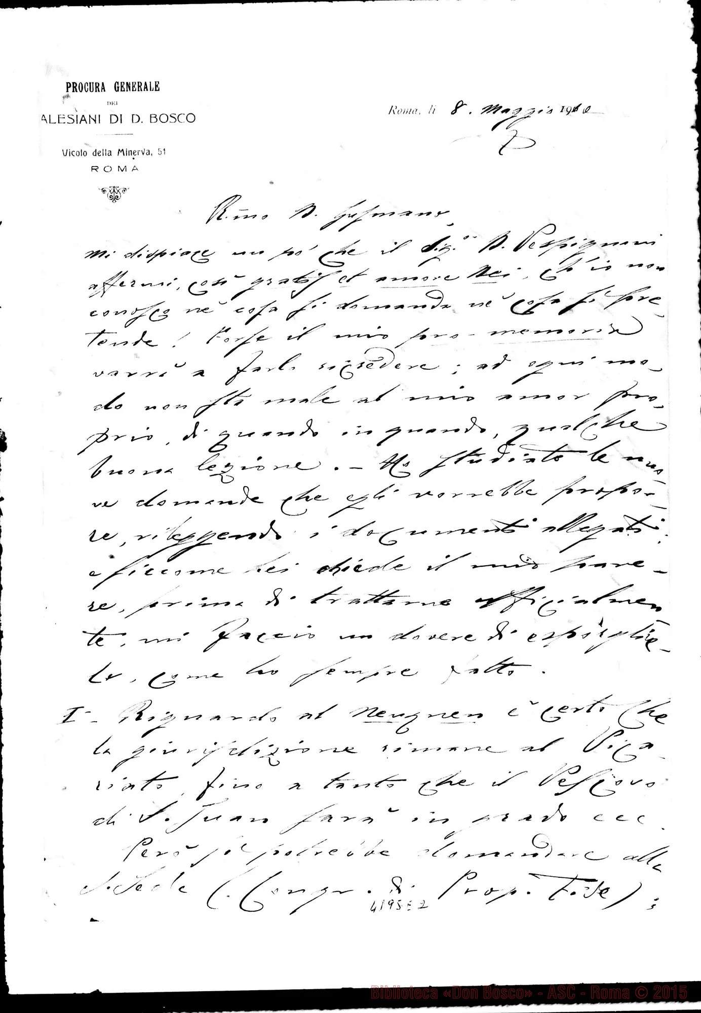 Fotogramma E 2 — Don Munerati-Don Gusmano. Roma, 8-05-1910