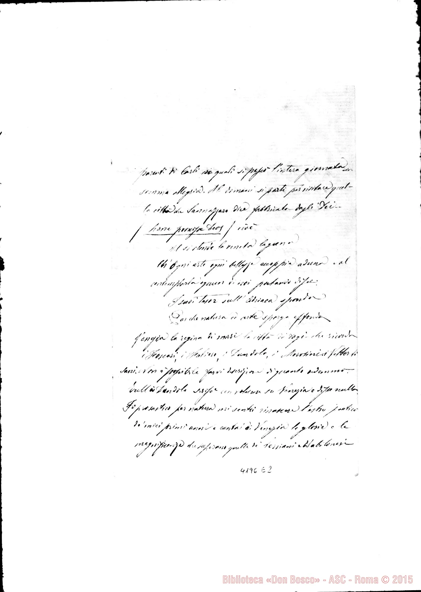 Fotogramma E 2 — Don Dalmazzo-Amatissimi Figliuoli. Roma, 25-08-1877