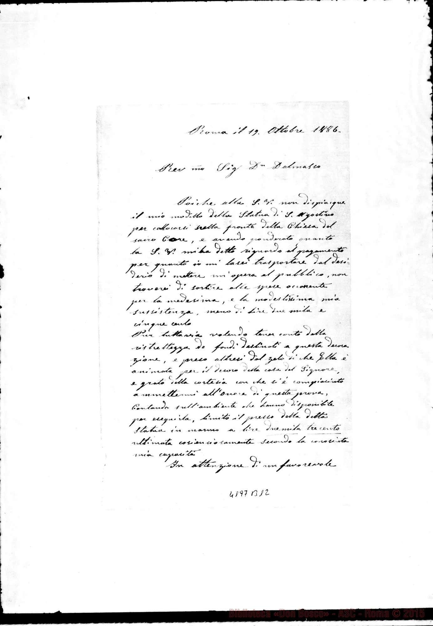 Fotogramma B 12 — Costantino Barone-Don Dalmazzo. Roma, 19-10-1886