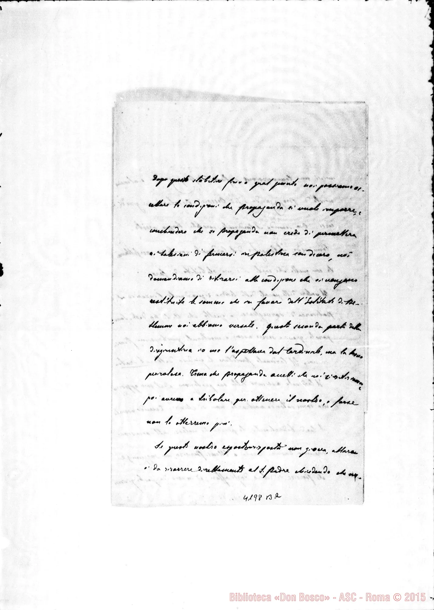 Fotogramma B 2 — Don Cagliero C.-Don Barberis G.. Roma, 14-08-1892. Betlemme